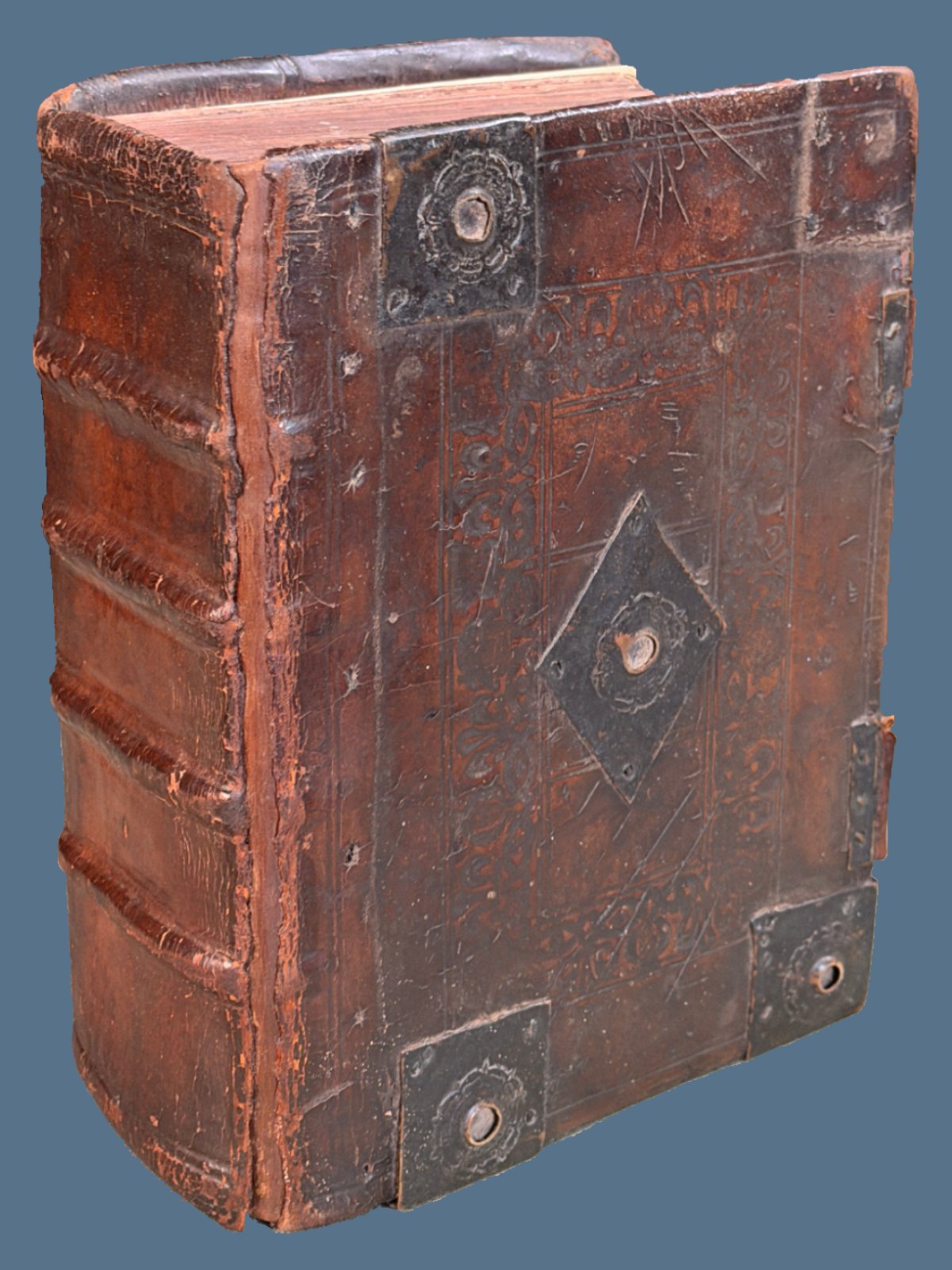 King James Bible in Oak Boards