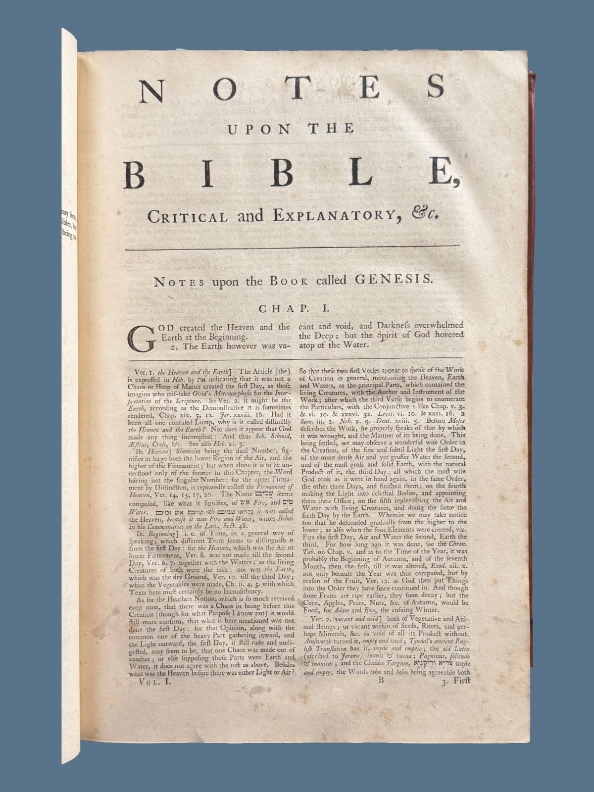 First Edition Quaker Bible