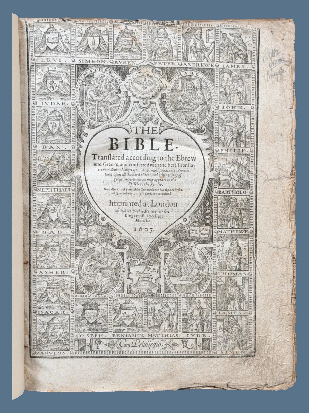 Geneva Bible Title Page