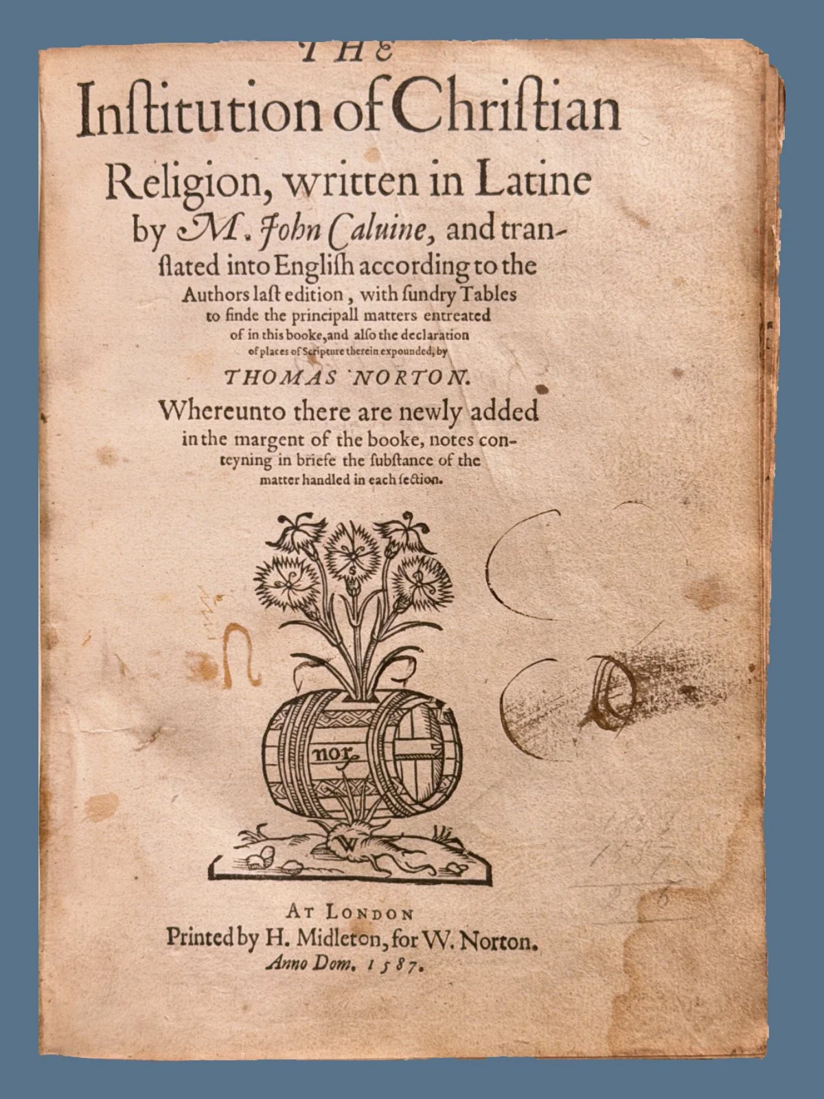 Institutes of the Christian Religion