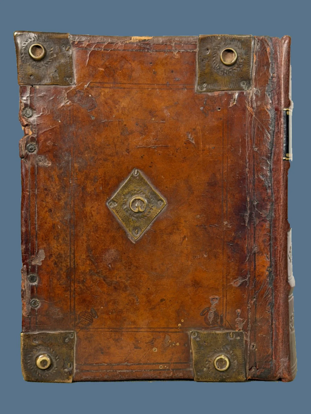 Breeches Bible with Metalwork Binding