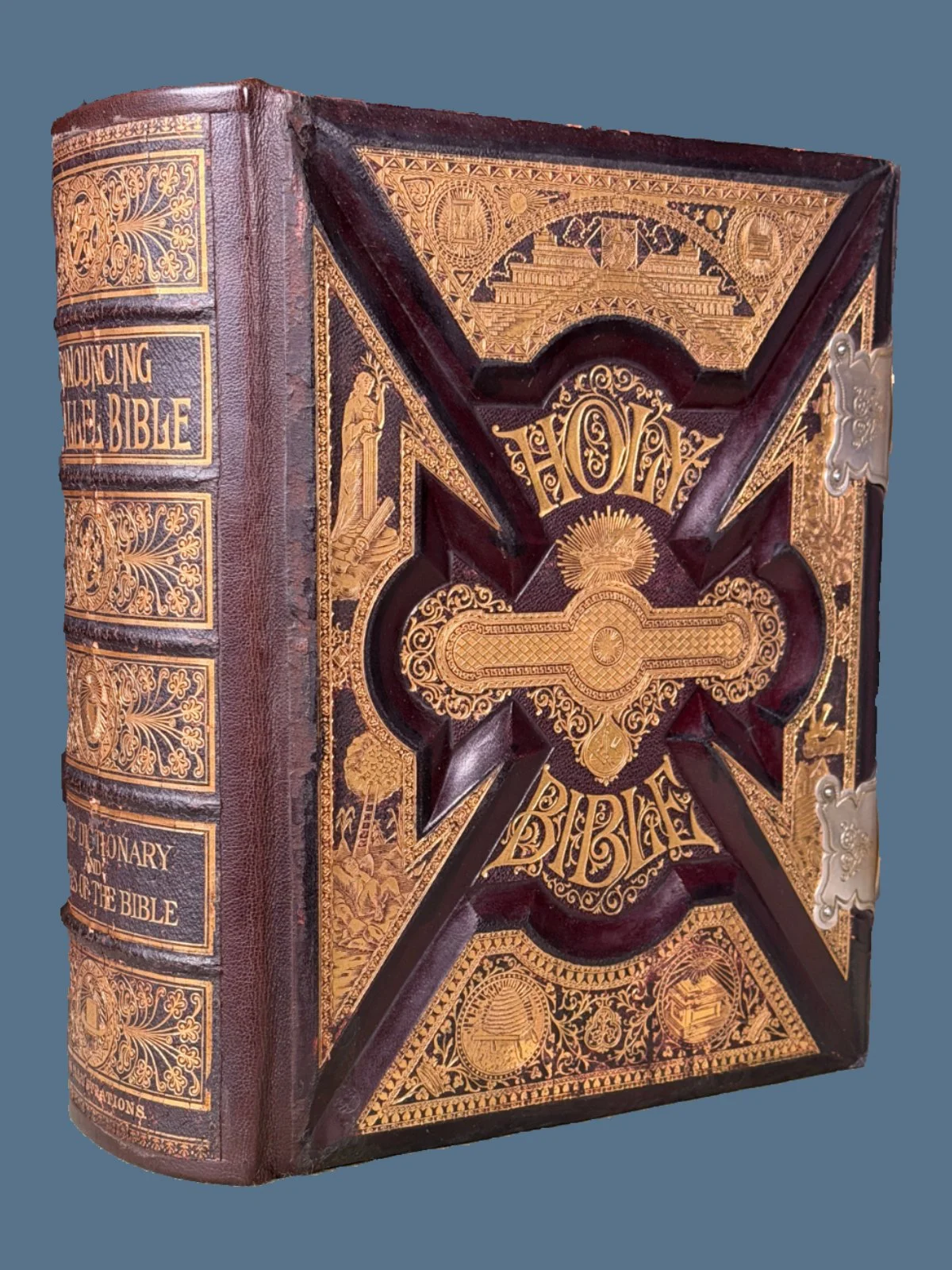 Family Bible with Clasps