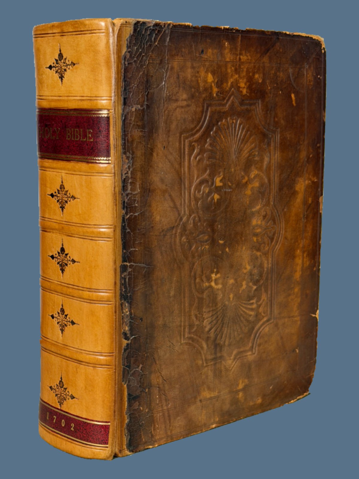 1702 Red Ruled King James Bible