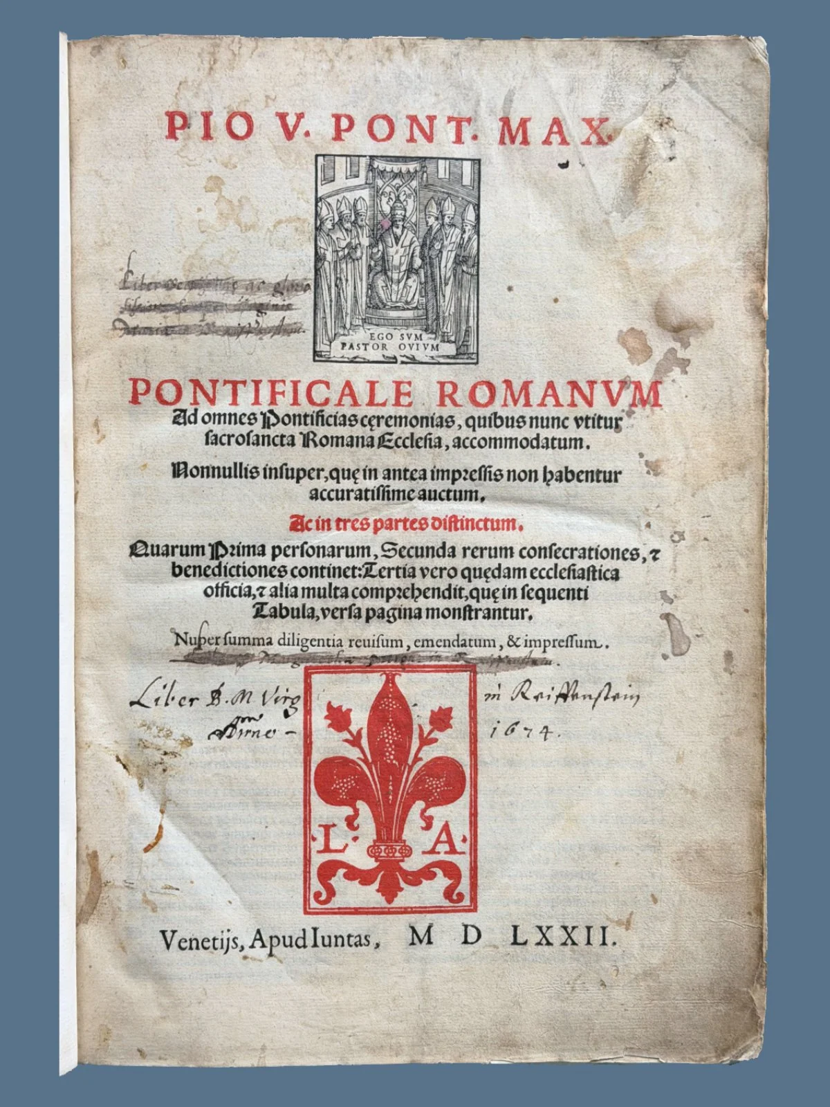 1572 Roman Pontifical