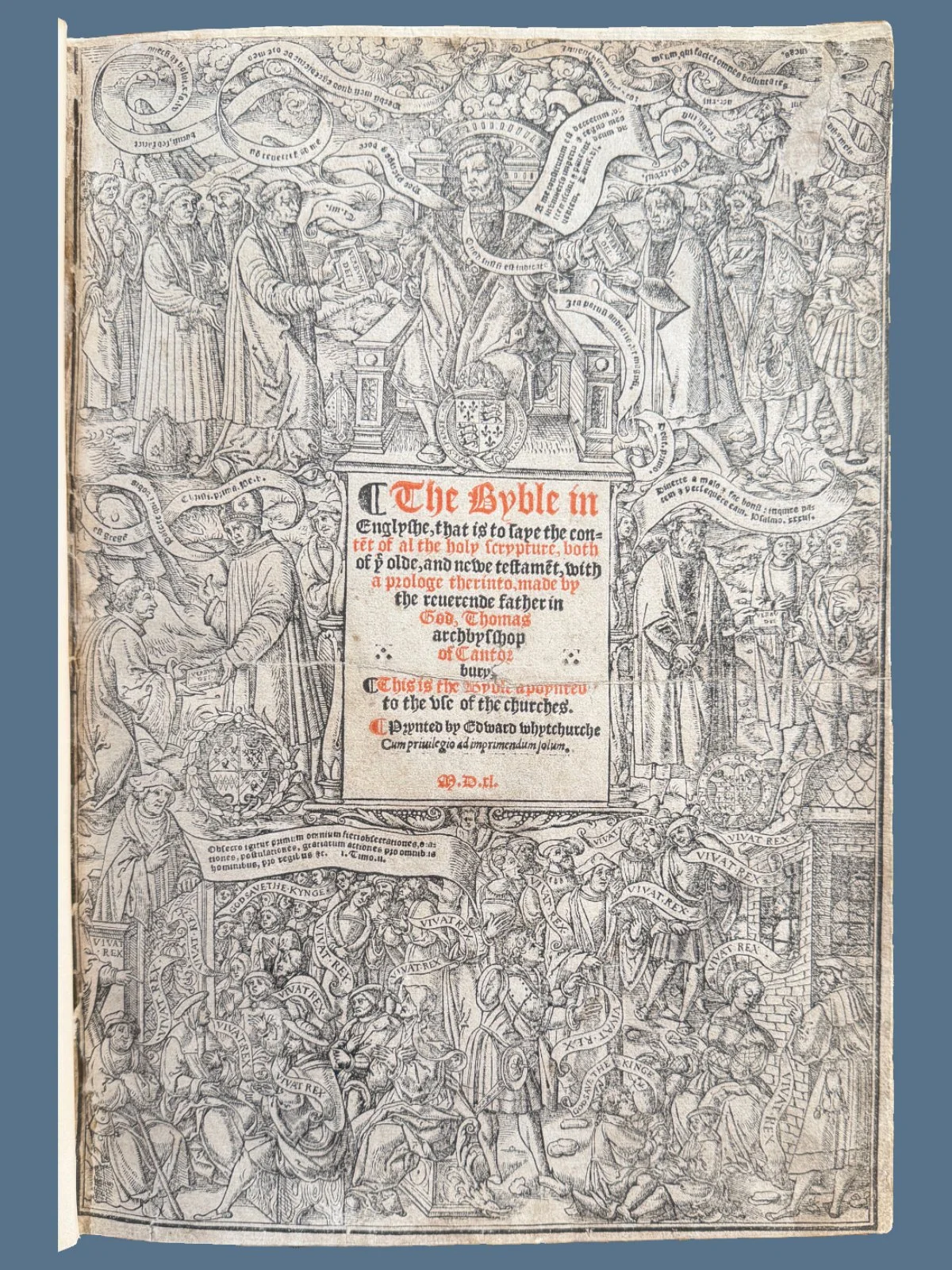 Great Bible Title Page