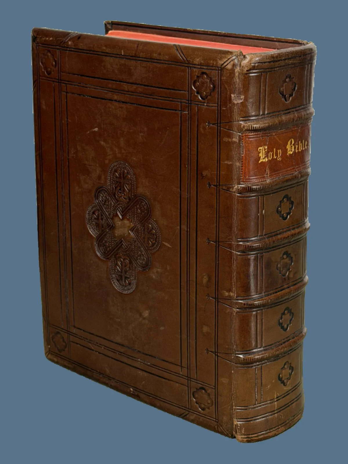 Polished Calf Geneva Bible