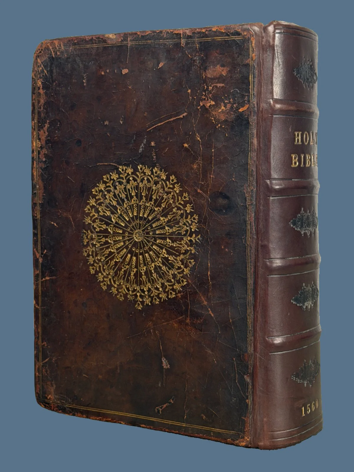 Geneva Bible in Scottish Wheel Binding