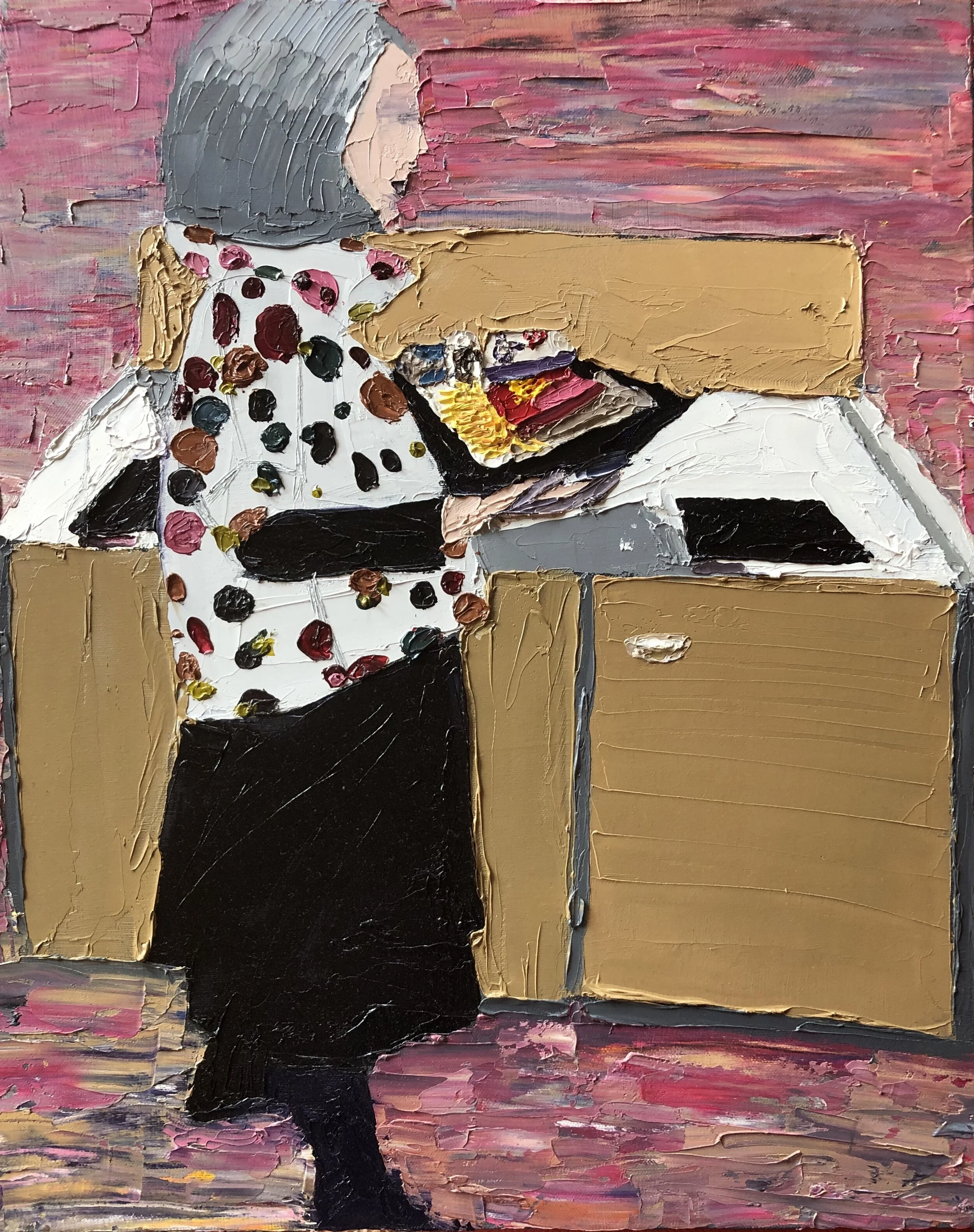 Mcdonalds Fries | 18in x 24in | Oil On Canvas | 2018 |