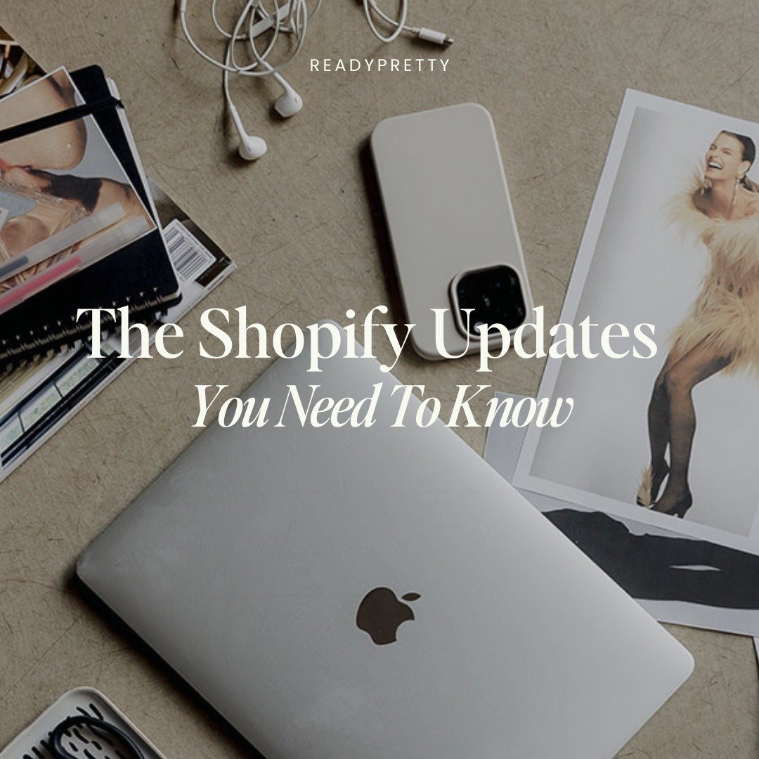 Swipe to see a few of the latest Shopify updates that we're using (and loving) for our clients! Have you tried any of these for your e-comm site yet? Need help upgrading, refreshing or building your brand's online presence? Let's chat! 

#readypretty