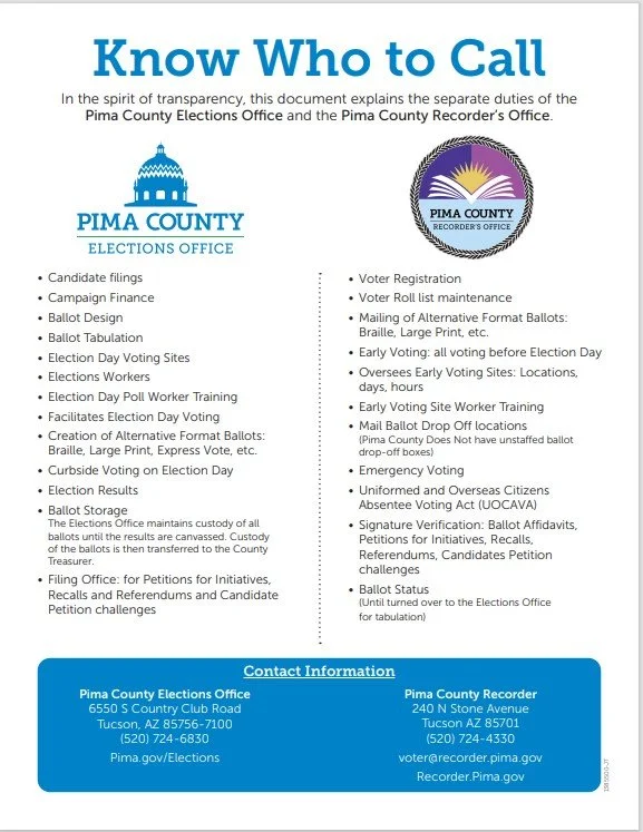 Election Information — Pima County Republican Party Election Information — Pima County Republican Party