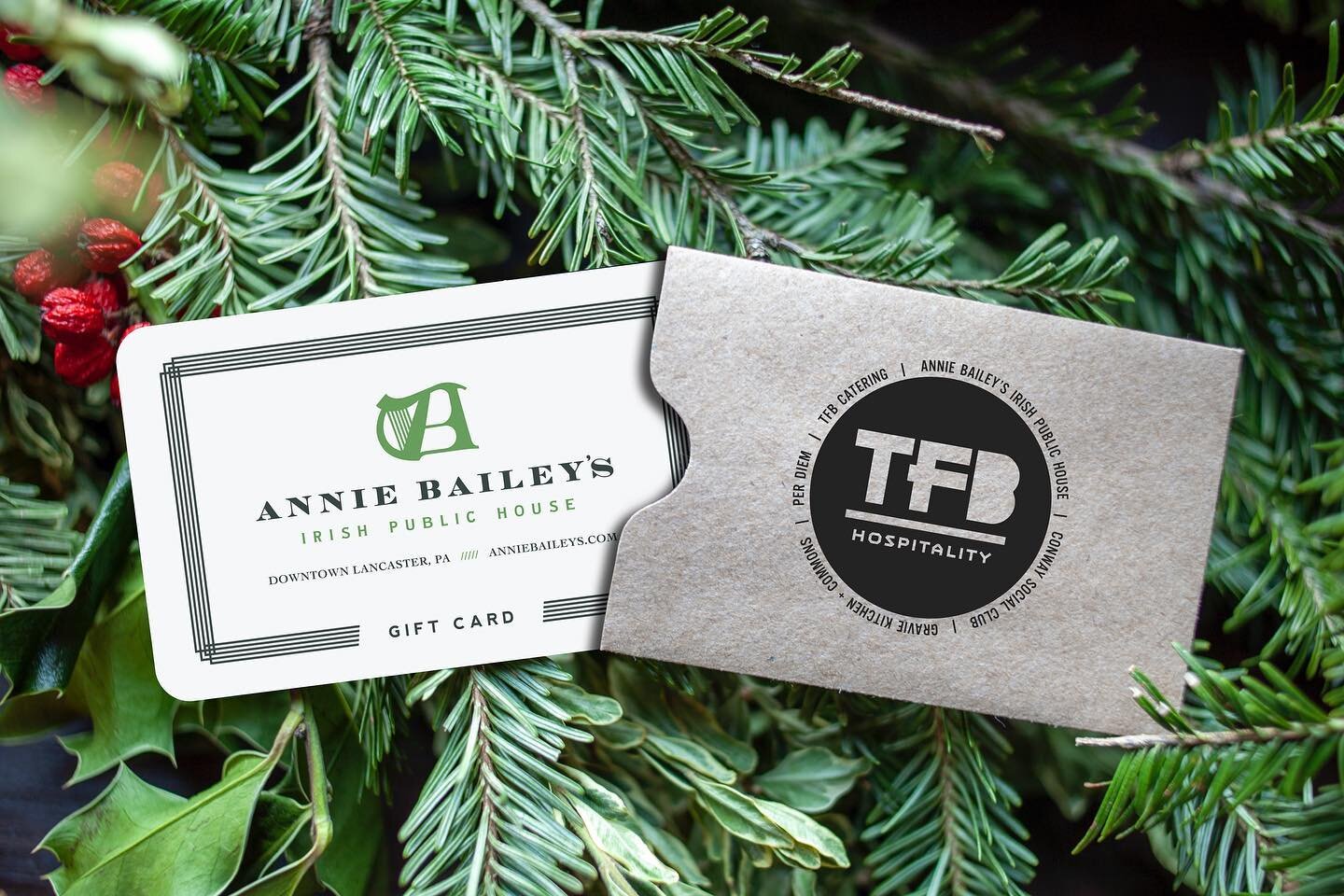 Starting your holiday shopping early this year? Give your friends and family the gift of Annie&rsquo;s 🎄🍀

Head to our website (link in bio) to purchase a virtual gift card, or come to the pub to buy a physical card!