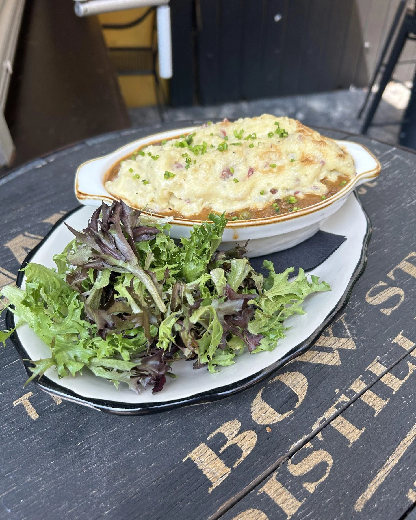 Looking for comfort on a chilly fall evening? Our Veggie Shepherd&rsquo;s Pie is the answer&mdash;rich, savory, and topped with golden mashed potatoes and one of the stars of Meatless Monday!

Bring a friend and dig into a true Annie Bailey&rsquo;s c