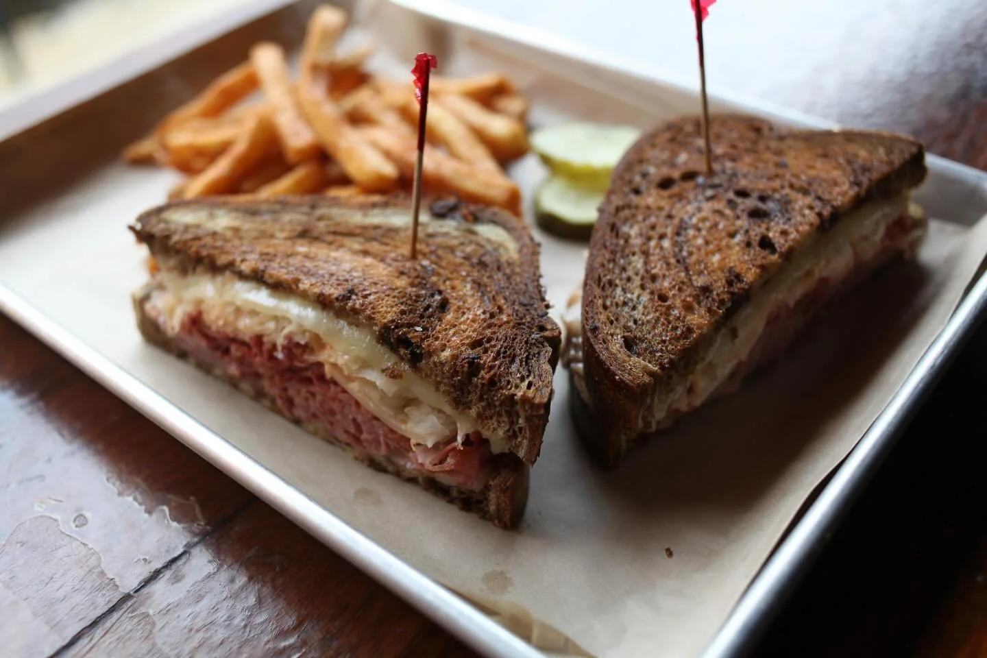 Double the flavor, half the price! 

Twofer Tuesday: Corned beef + fries + a pint of Harp for just $15. 

Not your thing? Swing by for Twofer Thursday with our juicy Smashburger combo, same price. Delicious deals, every week! 🍔🍺

#anniebaileys #pub