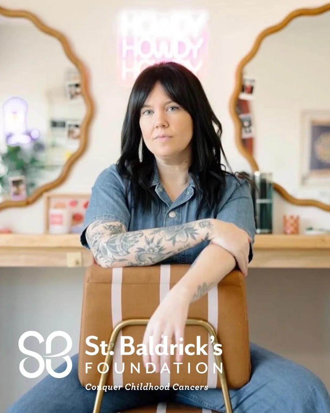 Meet the crew from Disco Cowboy Hair Collective&mdash;Brittany, Enjoli, and Chloe&mdash;joining us to shave for a cause at Annie Bailey&rsquo;s St. Baldrick&rsquo;s Fundraiser. 🪩

Known for shags, mullets, lived-in color, and a space where everyone 