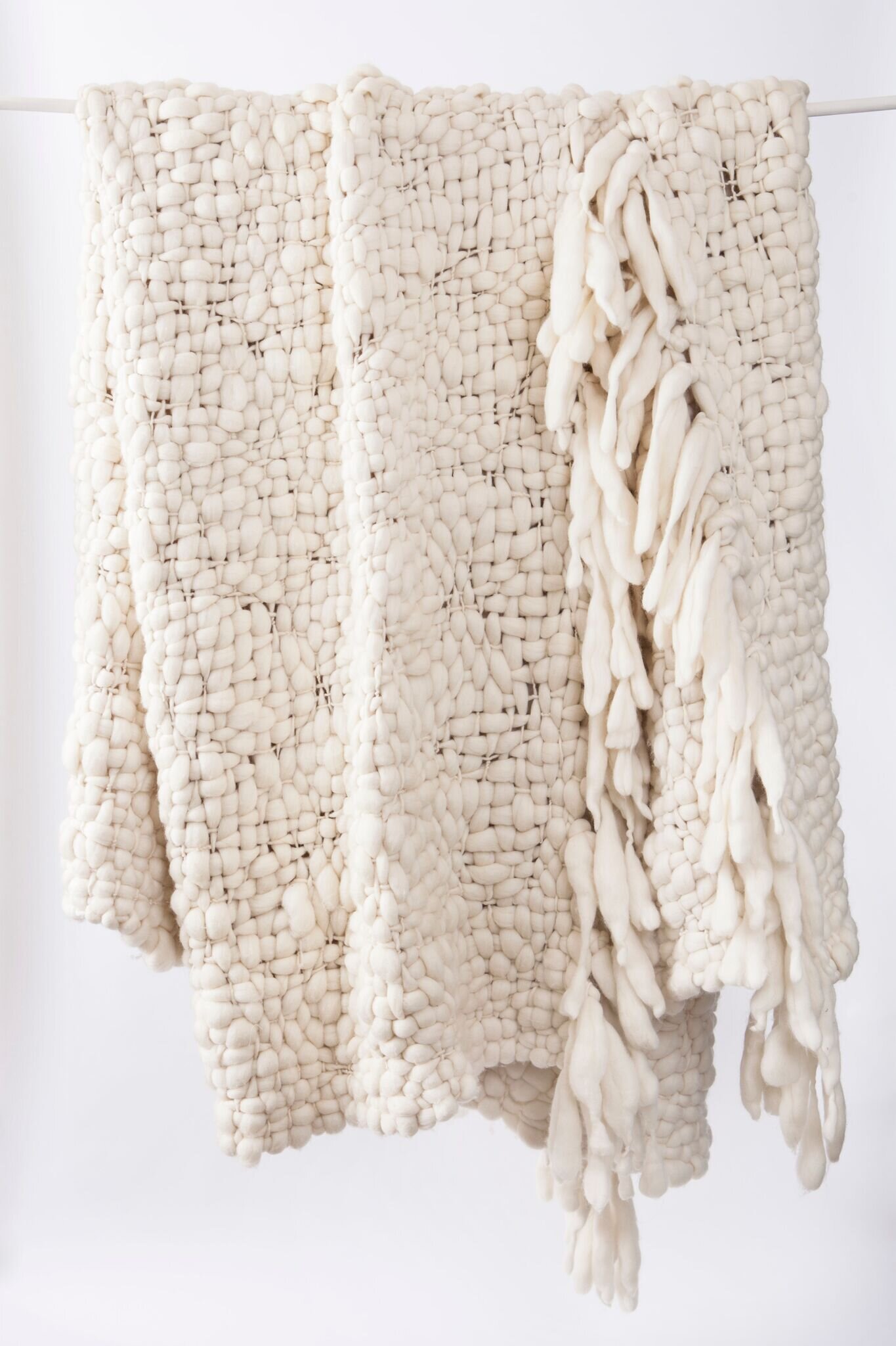 The QUEEN Cloud Blanket - Handspun + Handwoven&nbsp;
