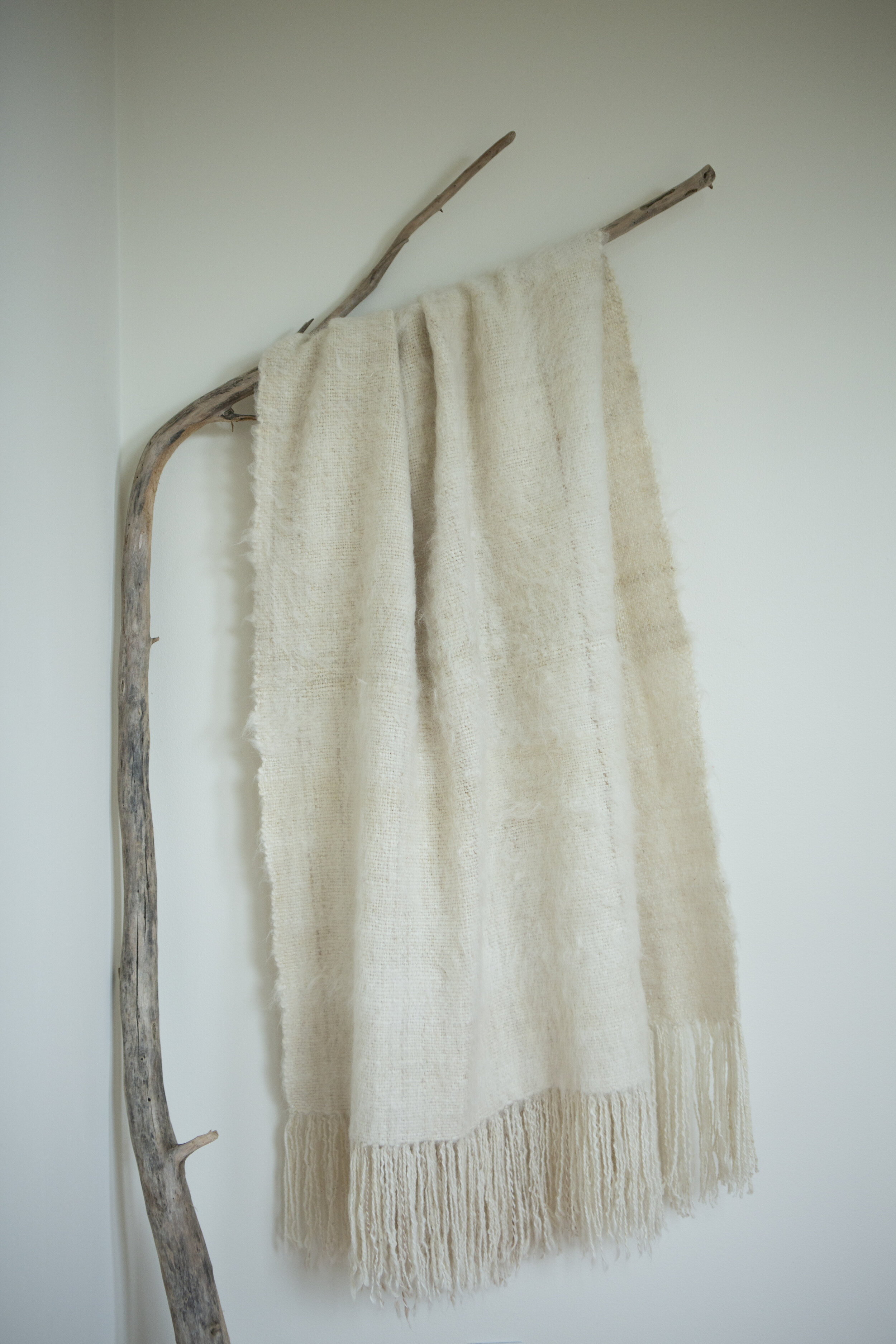 NURAXI Heirloom Llama Throw - Natural 