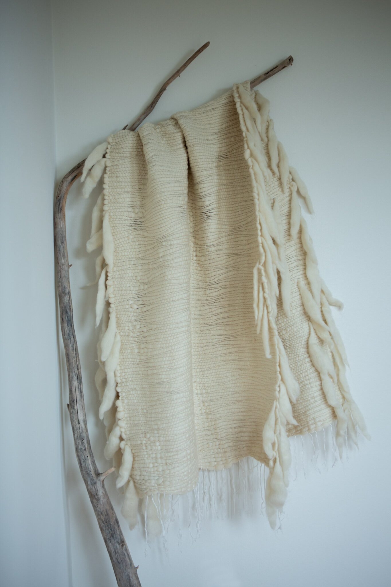 The Wild Thing Throw - Handpsun + Handwoven