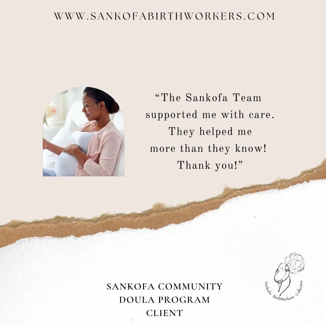 We are honored to walk with our Sankofa Community Doula Program families. We still have availability for our High Desert families! Request a doula today!