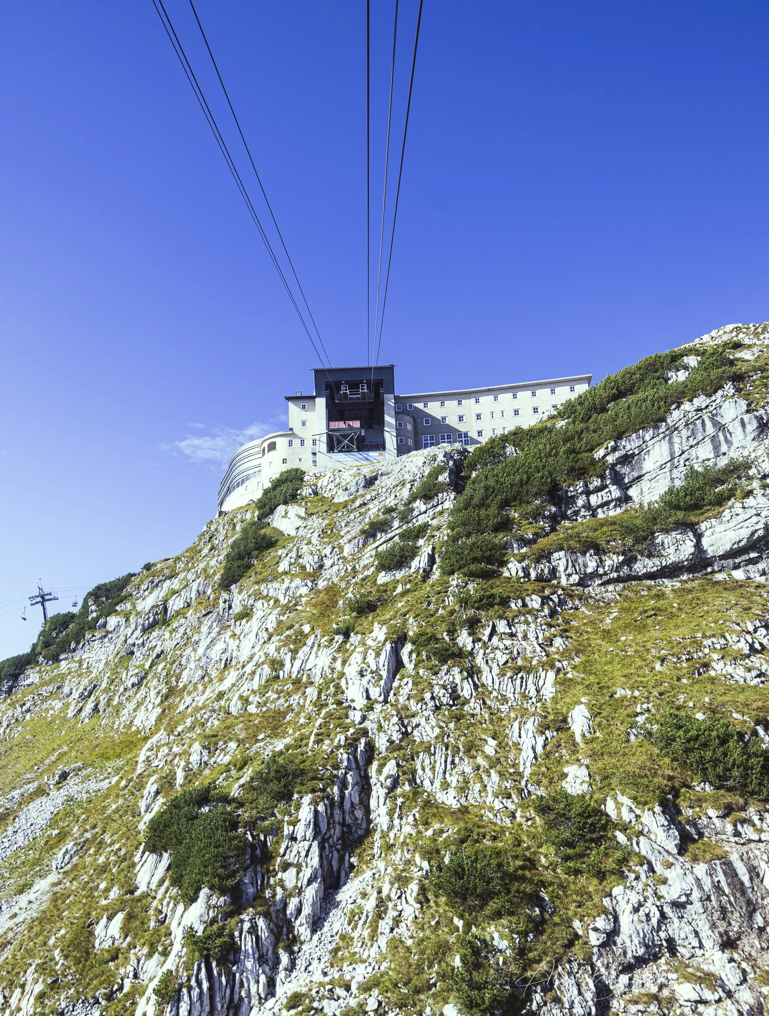 Those with a fear of heights will need to the brave to reach the 5 fingers station