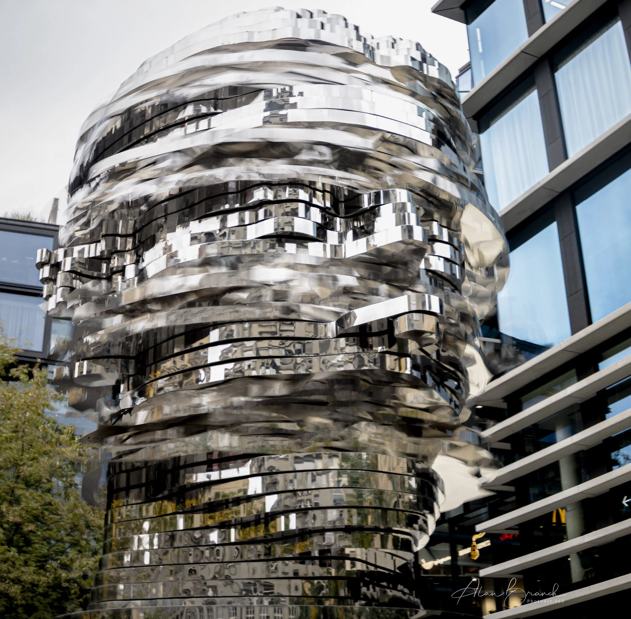Kinetic artwork by artist David Cerny, Prague, Czech
