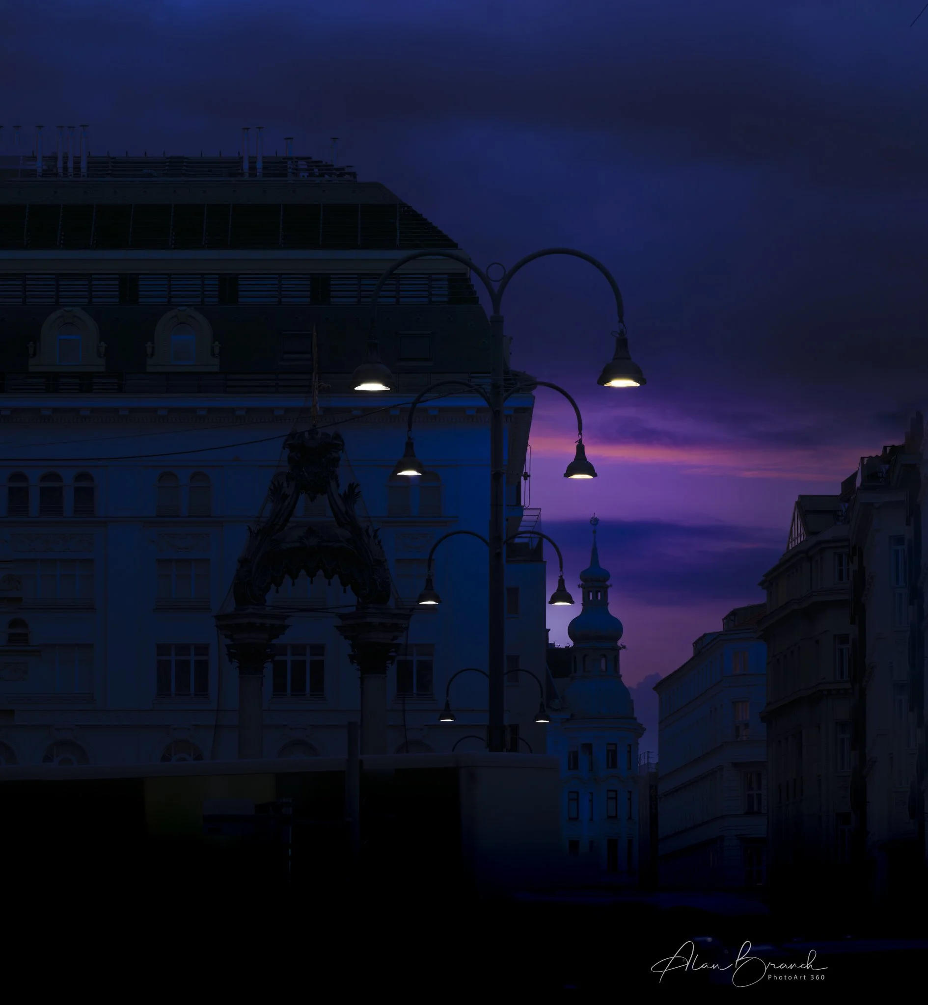 Morning sunrise of the Old Town - Vienna