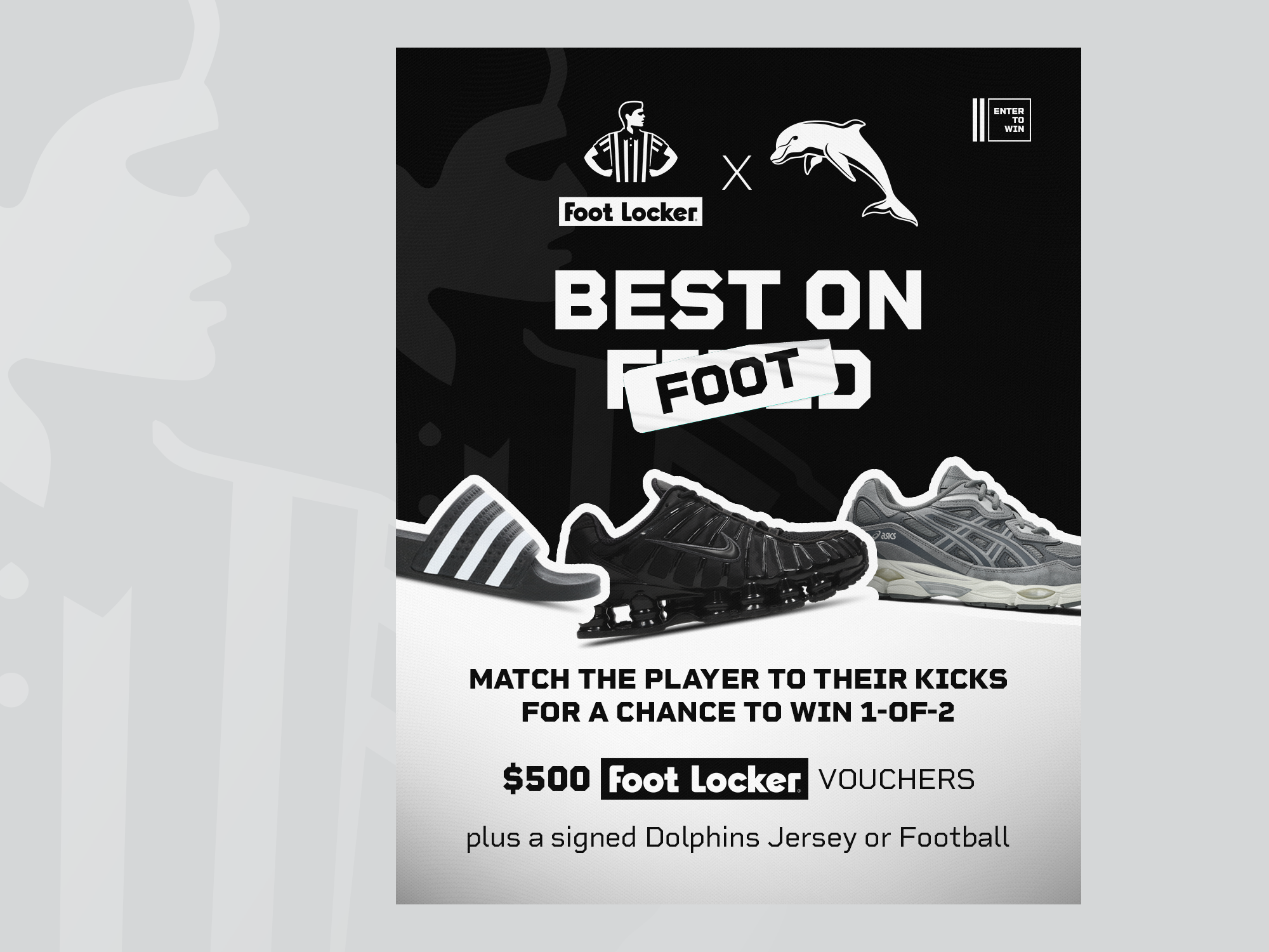 Foot Locker x Dolphins
