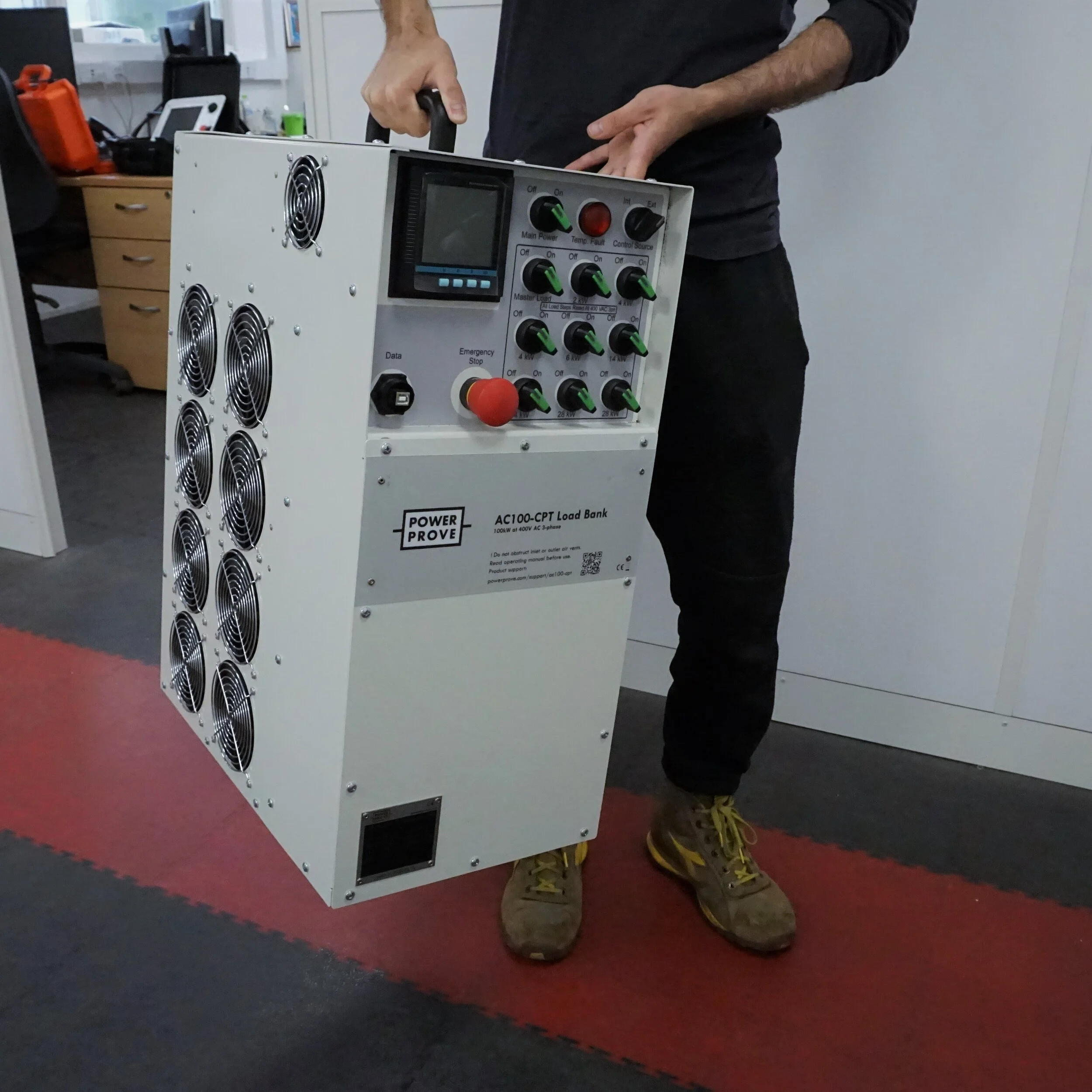 AC100-CPT 100kW Load bank — Power Prove Load Banks