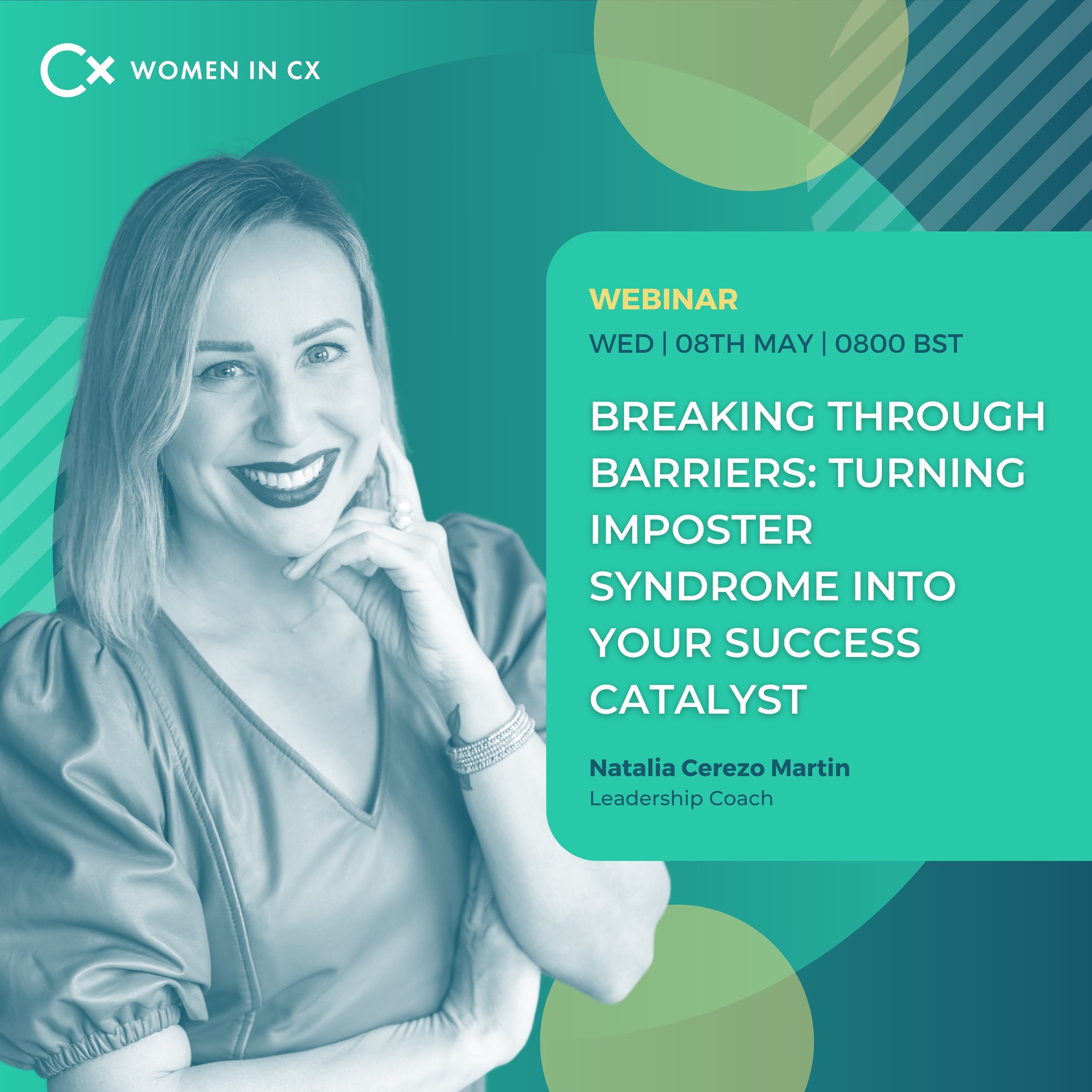 Did someone say, &lsquo;Bonus workshop&rsquo;? 😍
&nbsp;
That&rsquo;s right if you missed it, join Leadership Coach Natalia Cerezo Martin as she shares her exclusive workshop, &lsquo;Breaking Through Barriers: Turning Imposter Syndrome into Your Succ