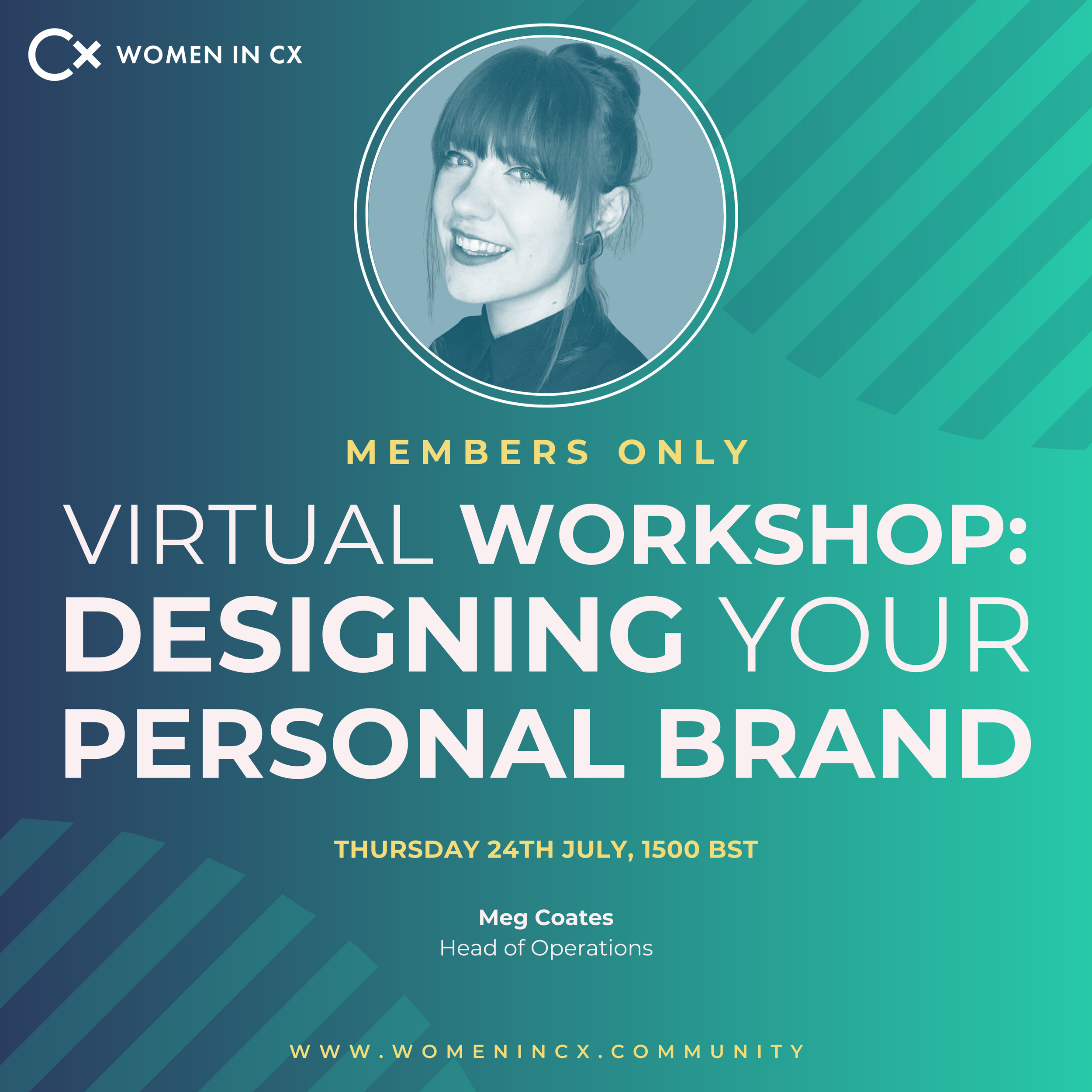Virtual Workshop: Designing Your Personal Brand with Meg Coates
