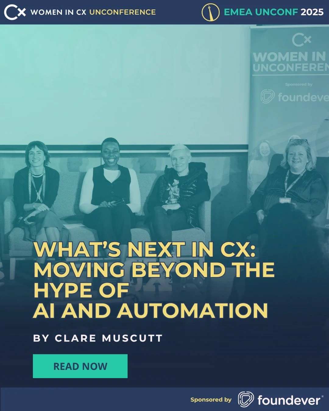 🤖 AI is everywhere in CX right now.
It’s being sold as the ultimate game-changer: faster insights, seamless experiences, empowered employees.
But as we explored at the WiCX Moving Beyond UnConference in Berlin, there’s a warning behind