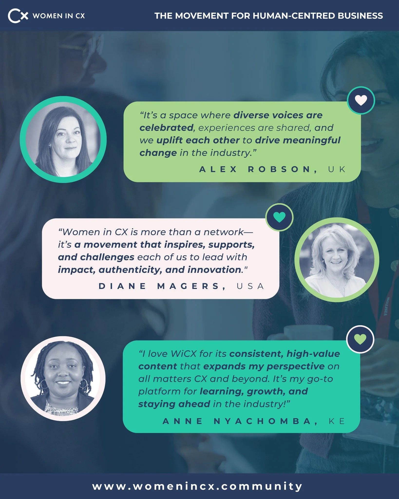 Here at Women in CX, we do networking differently&hellip; 

Inside the Inner Circle, you&rsquo;ll join a smaller, vendor-neutral space where every member shares your passion &ndash; and our values. 

We keep it intentional, welcoming only a handful o