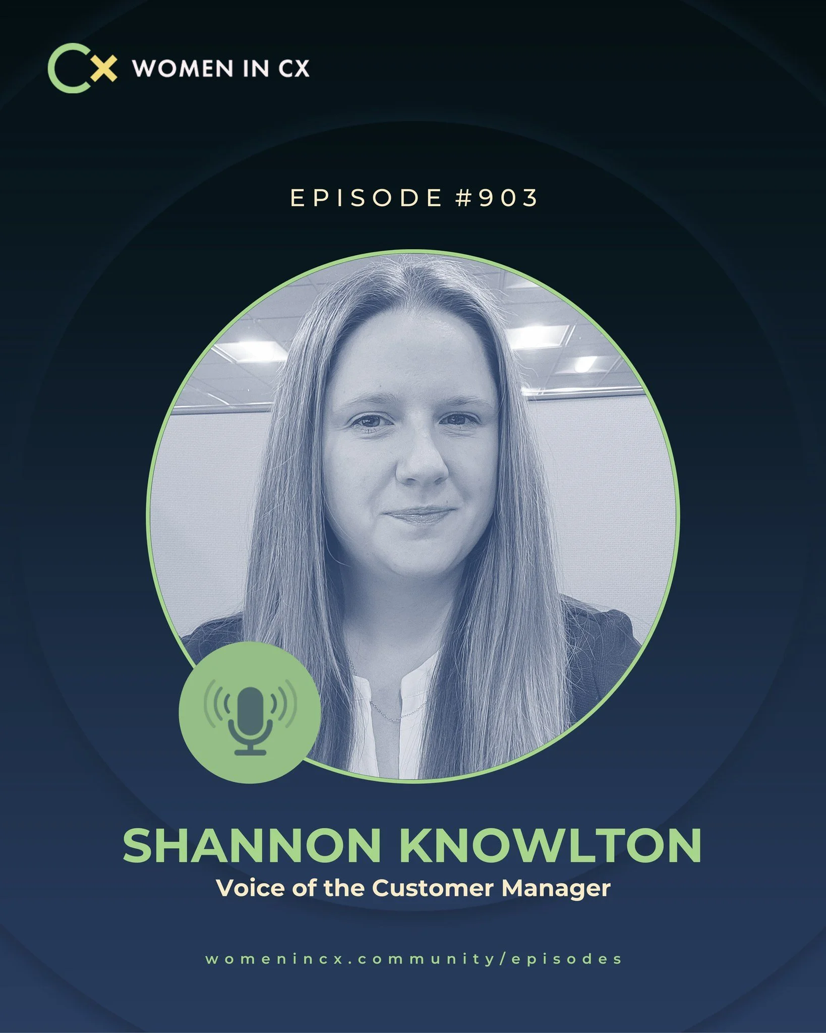 This is how one woman turned imposter syndrome into award-winning CX innovation 🚀

In episode #903 of the Inspiring Women in CX podcast, Clare Muscutt is joined by Shannon Knowlton, Voice of the Customer Manager and our Innovation Award winner! 

Sh
