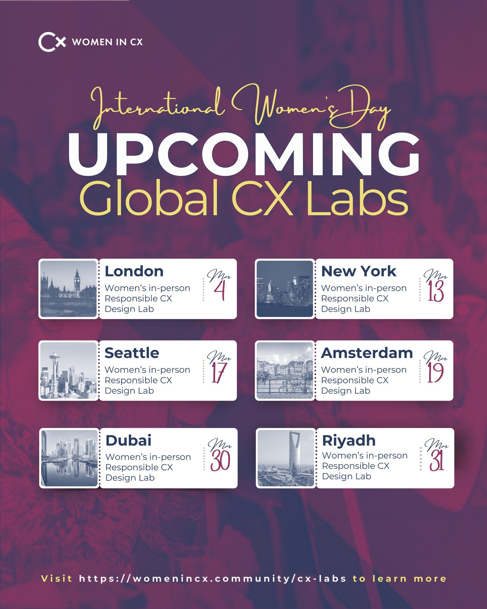 Five years of in-person International Women&rsquo;s Day events have led us here&hellip;

From our first-ever gathering in a small meeting room to a movement that grows year after year, 2026 sees our most ambitious programme yet!

We&rsquo;re bringing