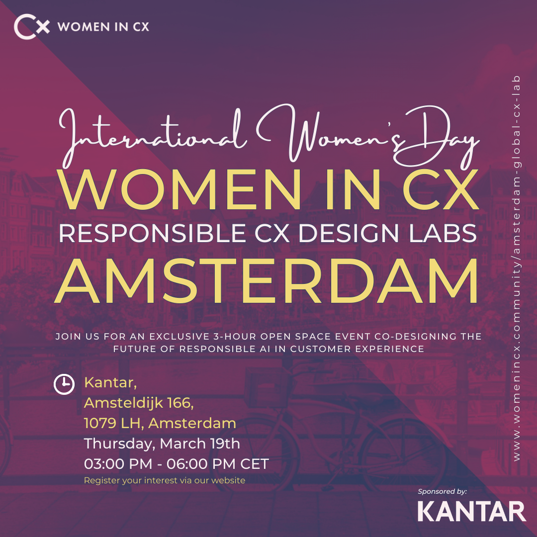 Amsterdam | International Women’s Day, Global CX Lab (Free Open Event)