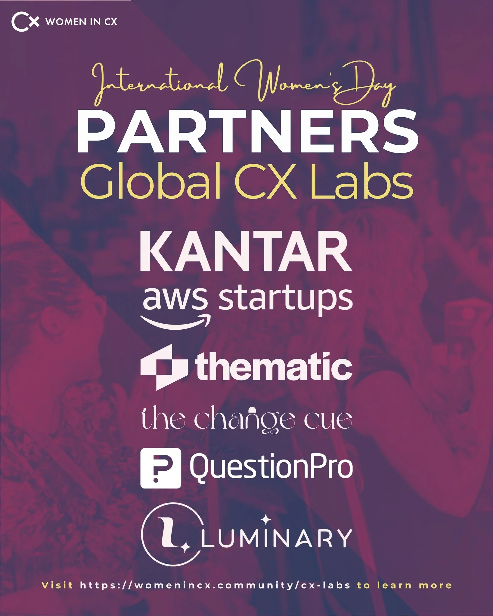 Big ideas need bold backing - and our 2026 IWD programme is our biggest yet. 💥

Scaling across SIX global cities is no small ambition &ndash; and it&rsquo;s only possible because of the incredible partners who stand with us in championing women shap