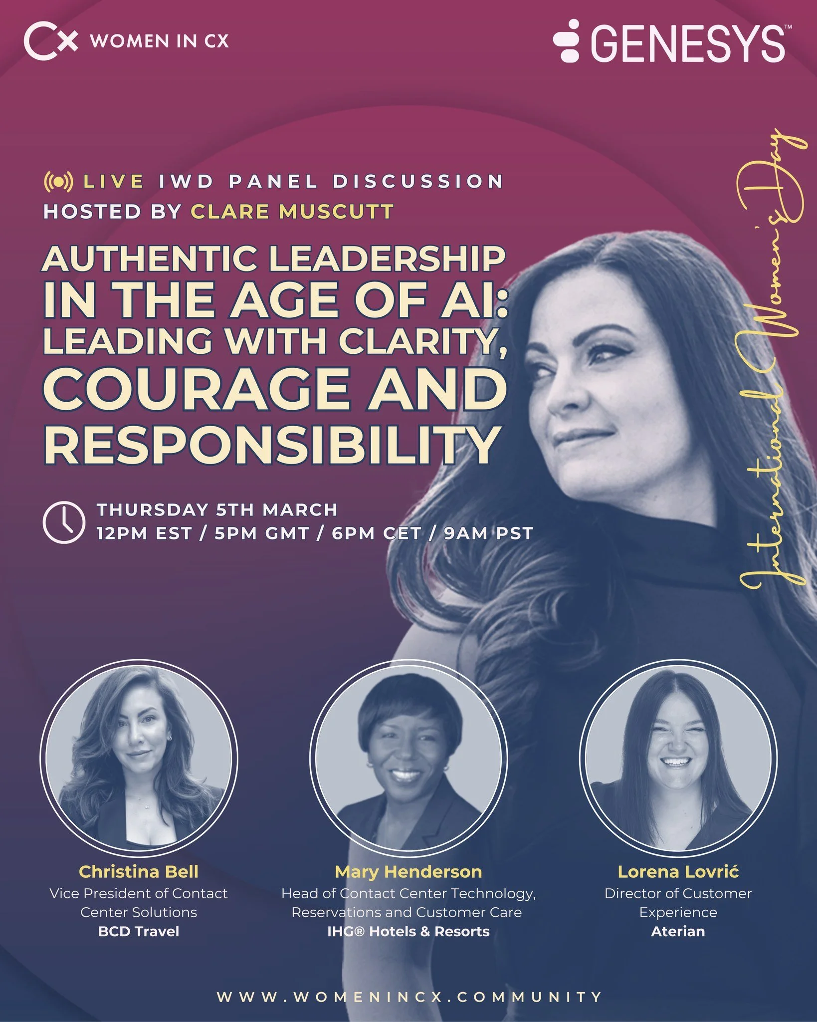 AI is everywhere in CX right now, but the real question isn&rsquo;t whether to adopt it &ndash; it&rsquo;s how to lead it.

For women in CX, these decisions carry real commercial, human, and reputational consequences &ndash; while balancing cost, sca