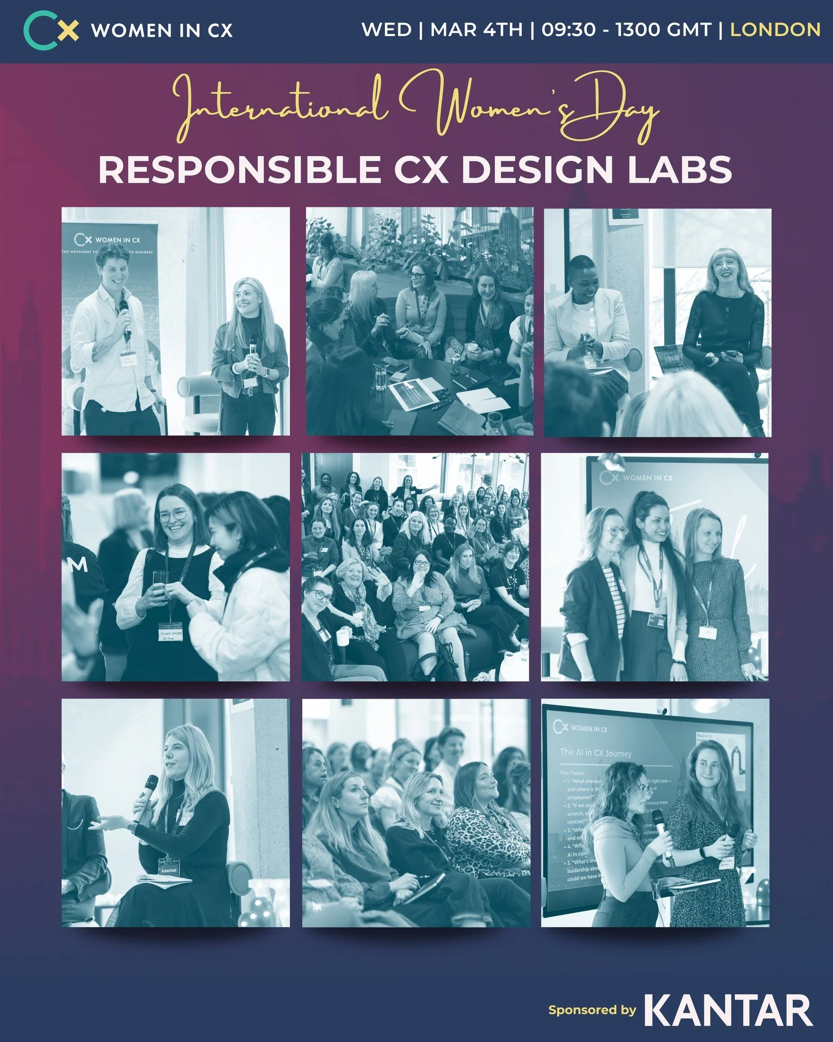 &ldquo;Energising, empowering, insightful.&rdquo;

That&rsquo;s how attendees described our first IWD Global CX Lab in London this week!

Bringing women in CX together across industries, we created space for honest dialogue about the realities of lea