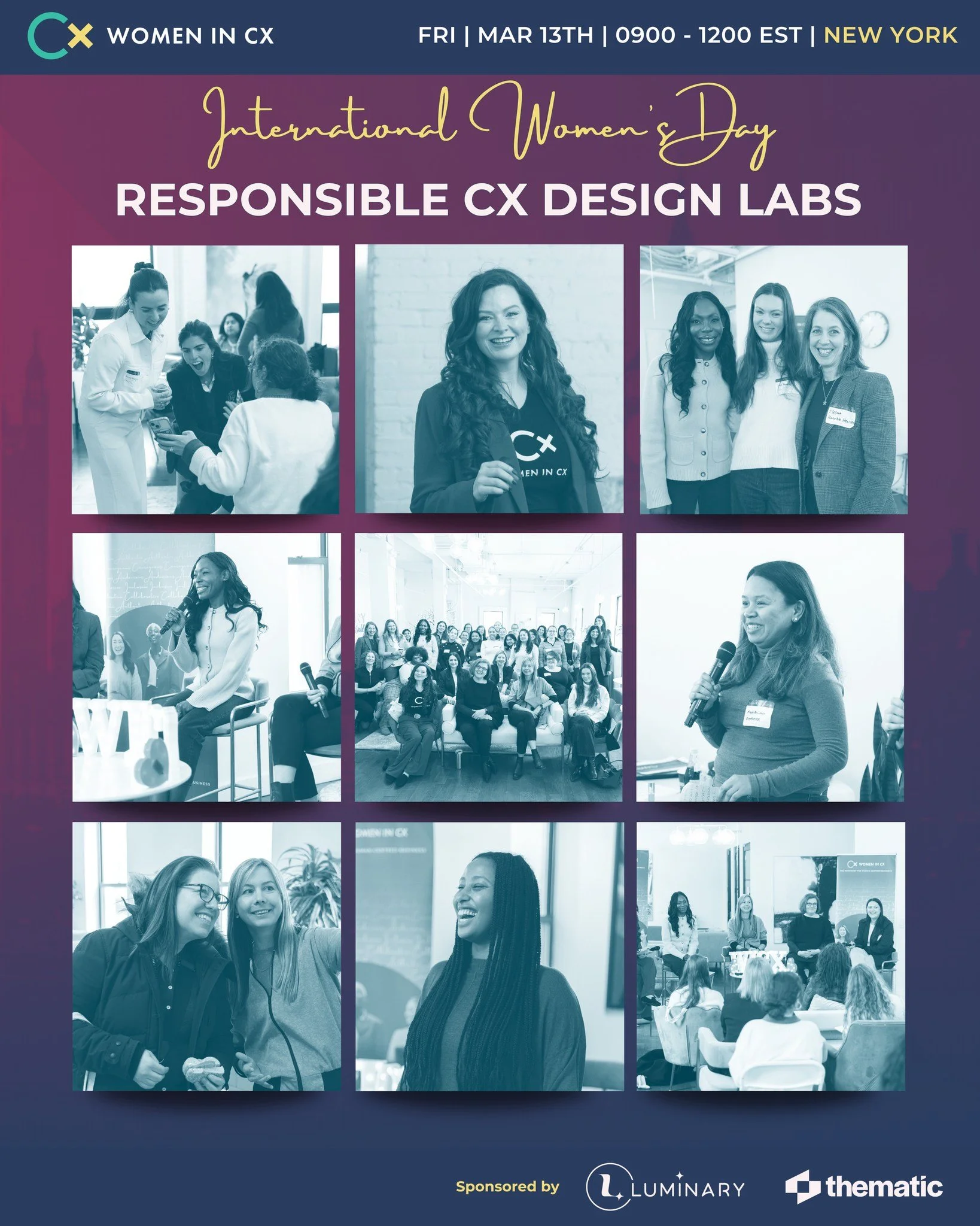 There&rsquo;s something powerful that happens when women come together with the space to pause, think, and speak openly about the challenges we&rsquo;re navigating.

That&rsquo;s exactly what unfolded last week at our IWD Global CX Lab in New York.

