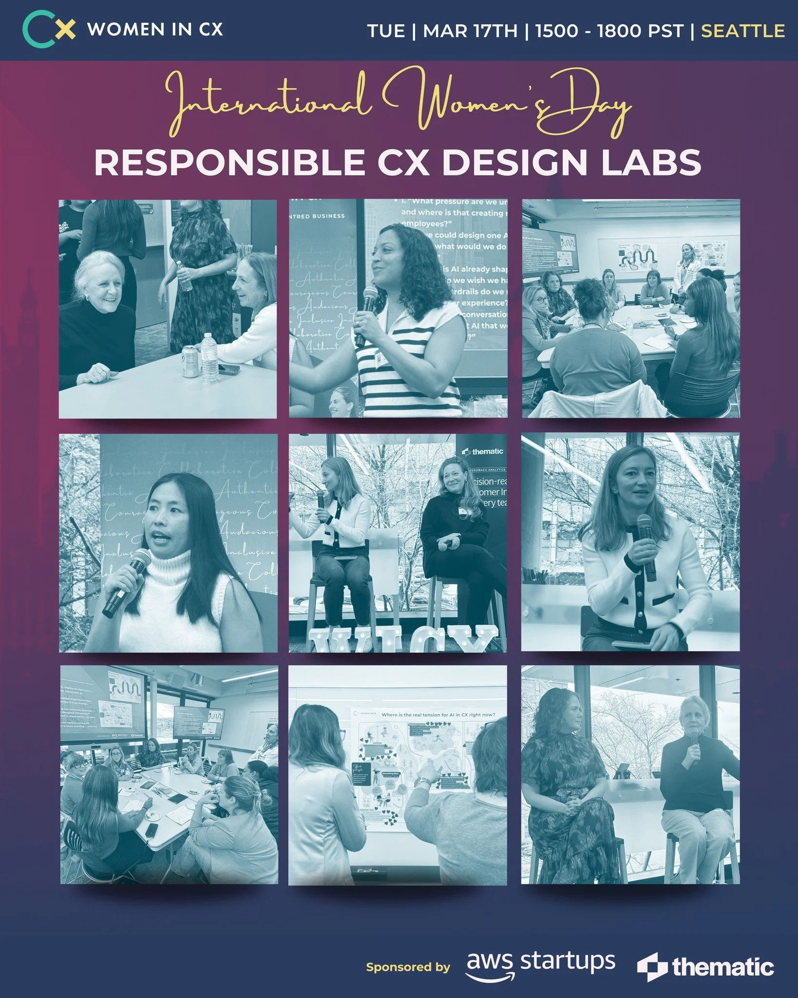 Seattle marked a very special milestone for us&hellip;🥹

Our first-ever in-person event on the US West Coast captured everything our IWD Global CX Labs represent: a space for women in CX to step out of the day-to-day and explore how AI shapes custom