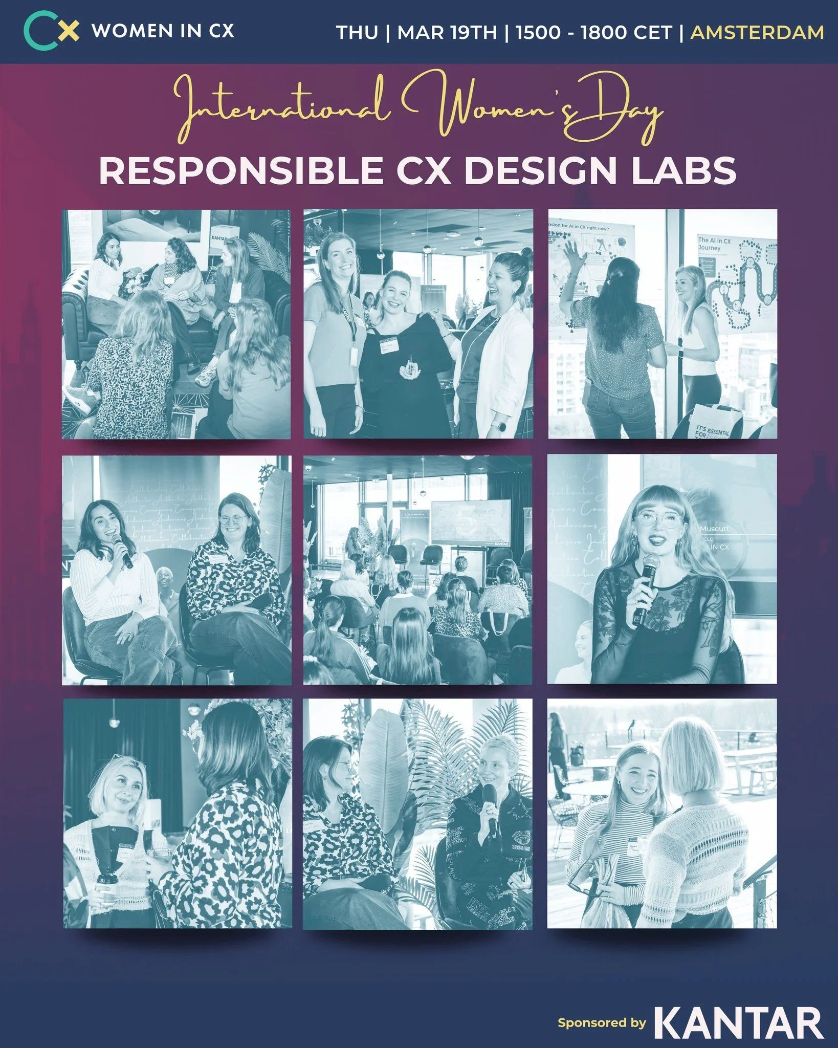 Amsterdam brought our IWD Global CX Lab series to a powerful close.

As the final Lab of Women&rsquo;s History Month, the conversations in the room made one thing clear: the pace of AI rollouts in CX isn&rsquo;t slowing down, and neither is the respo