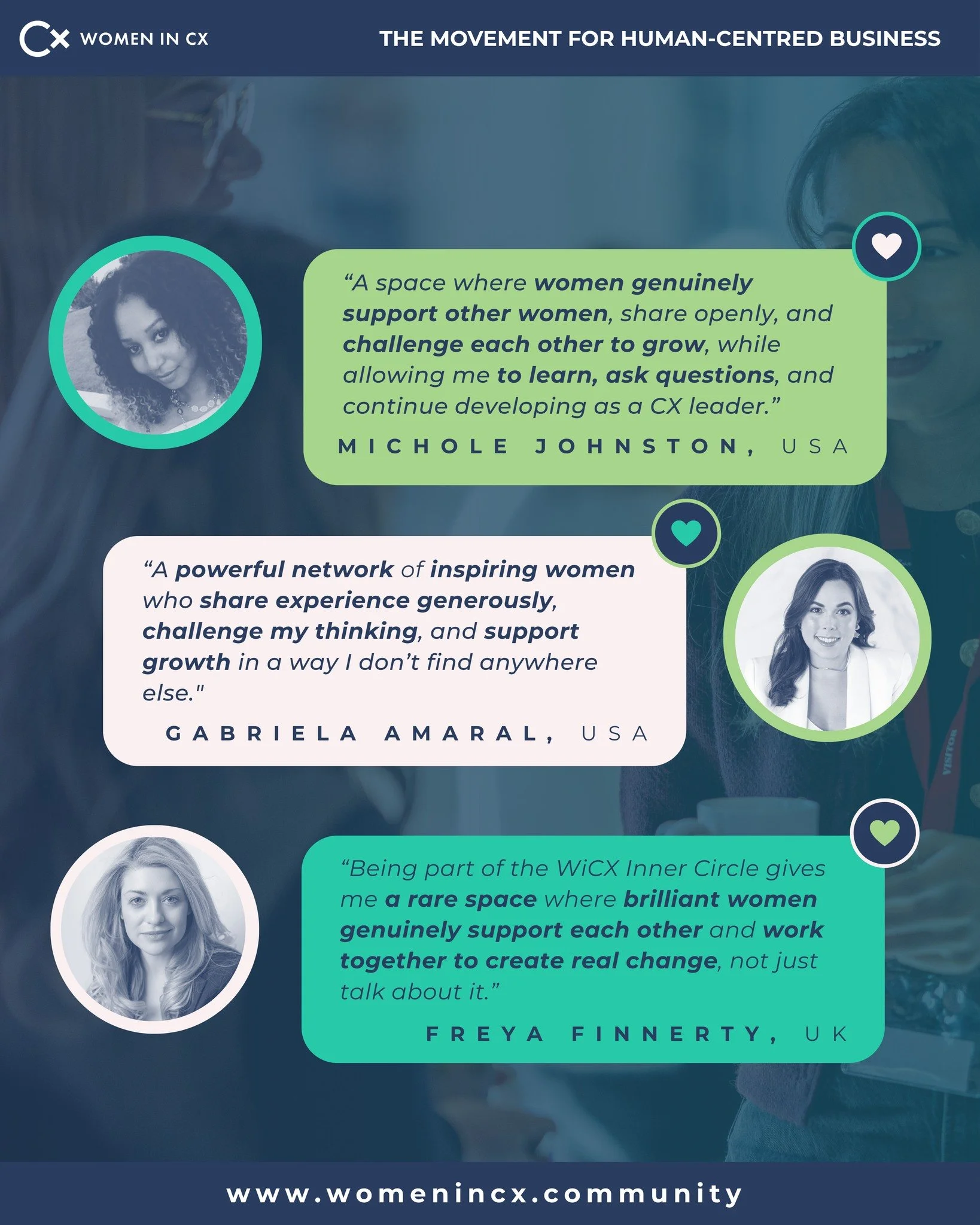 Most networking spaces aren&rsquo;t built for real connection &ndash; so we created one that is. 

The WiCX Inner Circle is a carefully curated, vendor-neutral space where every member shares your passion &ndash; and our values. 

We keep it intentio