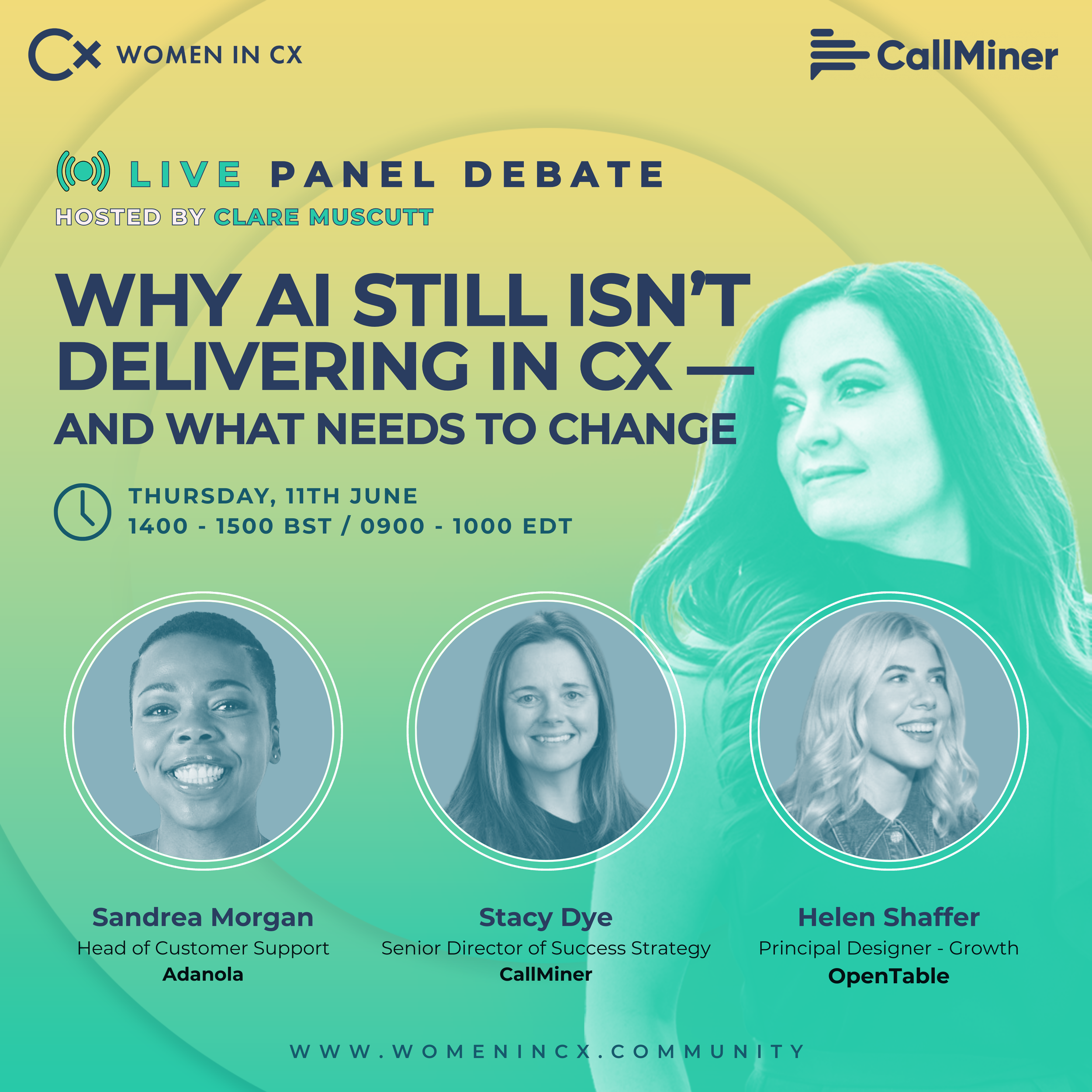 Panel Debate | WiCX Talk Trends: Why AI Still Isn’t Delivering in CX — And What Needs to Change (Free Open Event) 