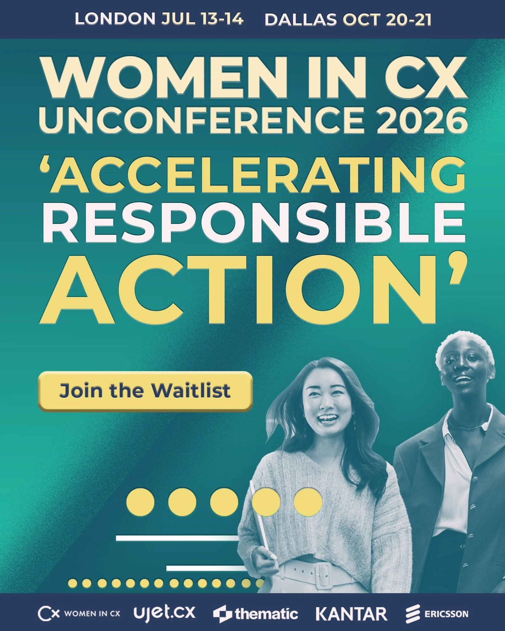 2026 Theme Announcement 📣

⚡ACCELERATING RESPONSIBLE ACTION. ⚡

That&rsquo;s the theme shaping the WiCX UnConference in 2026.

Because right now, the customer experience industry doesn&rsquo;t have a shortage of insight.

It has a shortage of operat