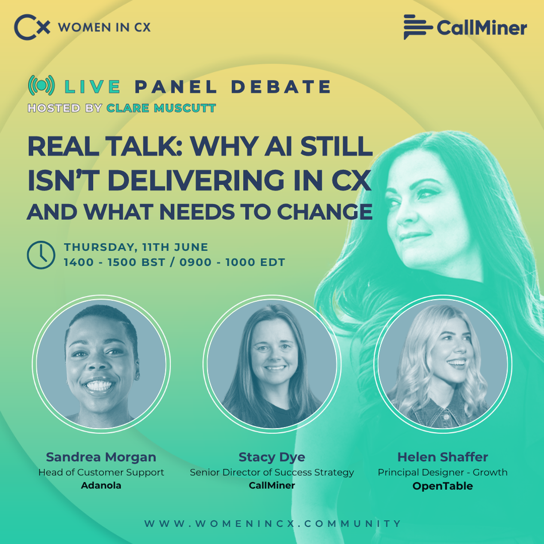 WiCX Talk Trends | Real Talk: Why AI Still Isn’t Delivering in CX — And What Needs to Change (Free Open Event)