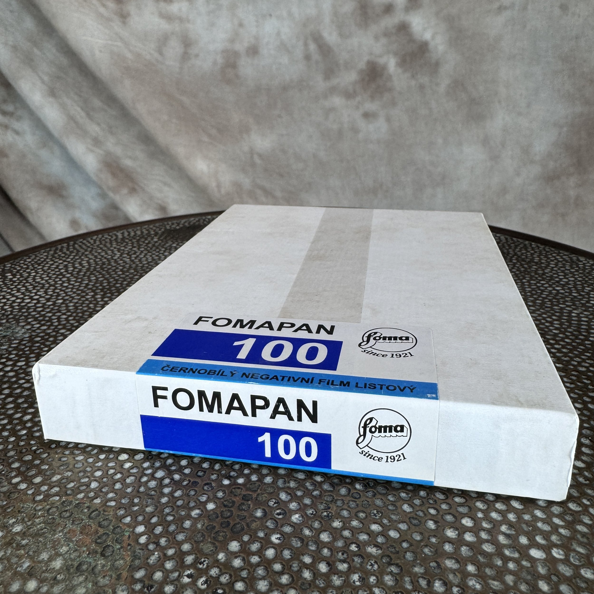 Fomapan 100 - 4x5 inch - 50 sheet