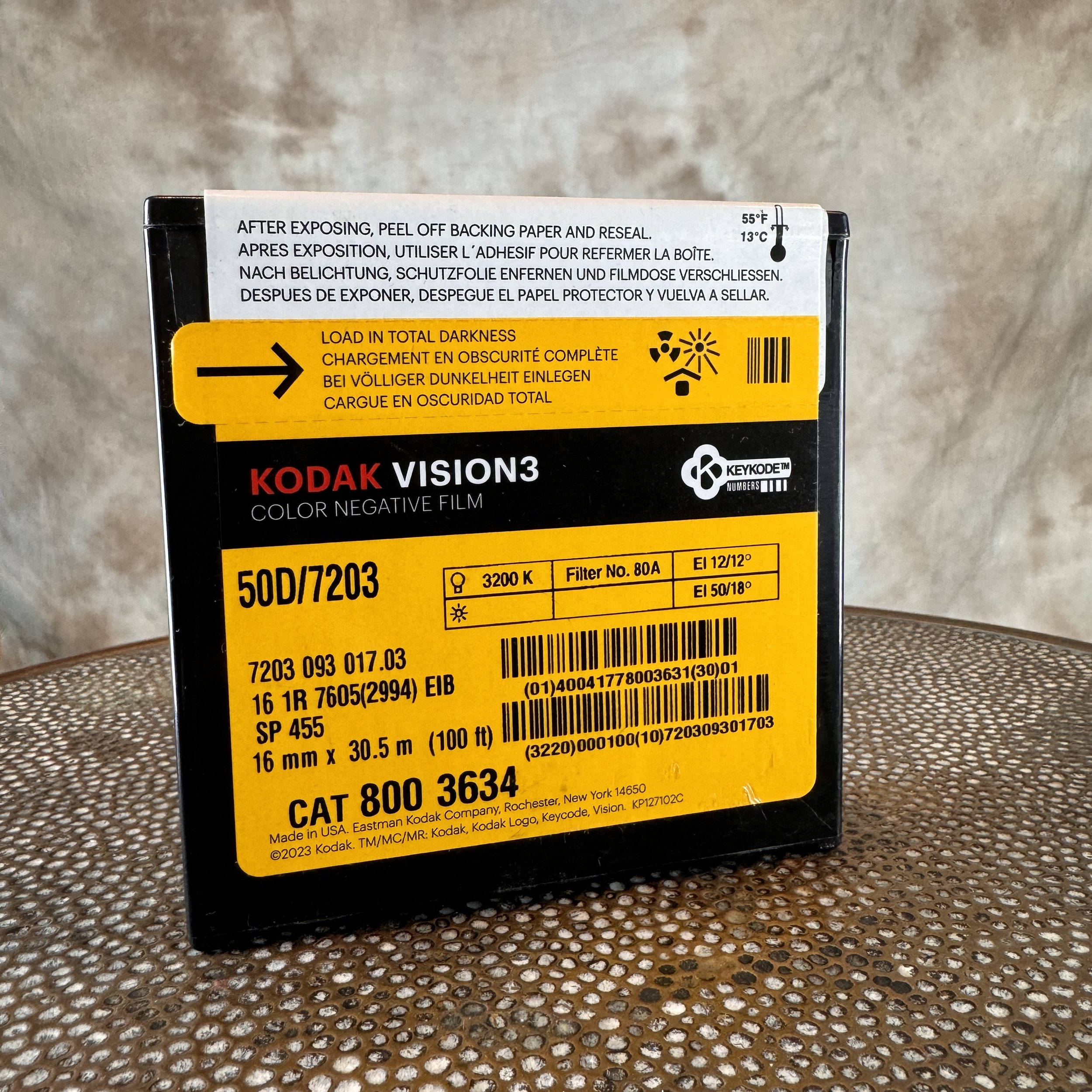 16mm film Kodak vision 3 50D