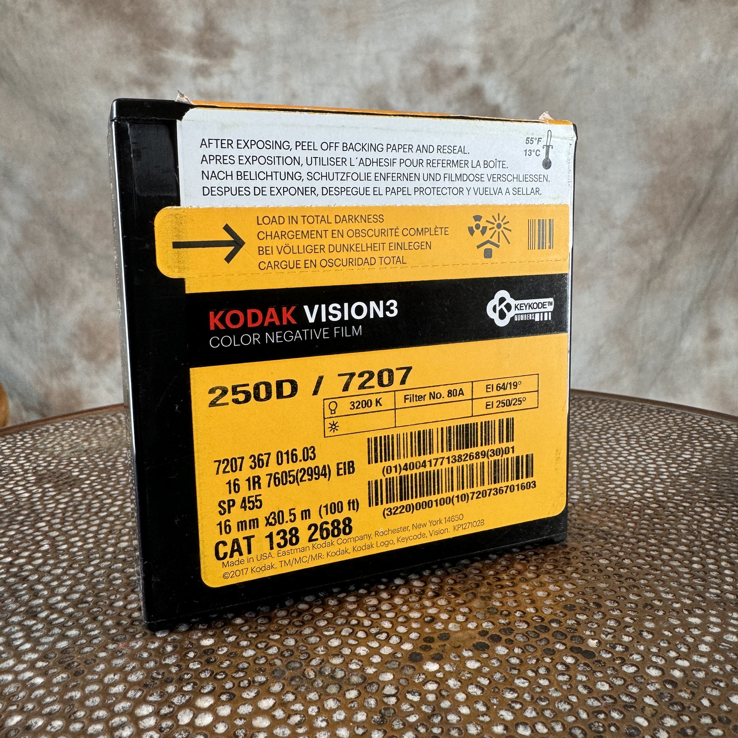 16mm film Kodak vision 3 250D