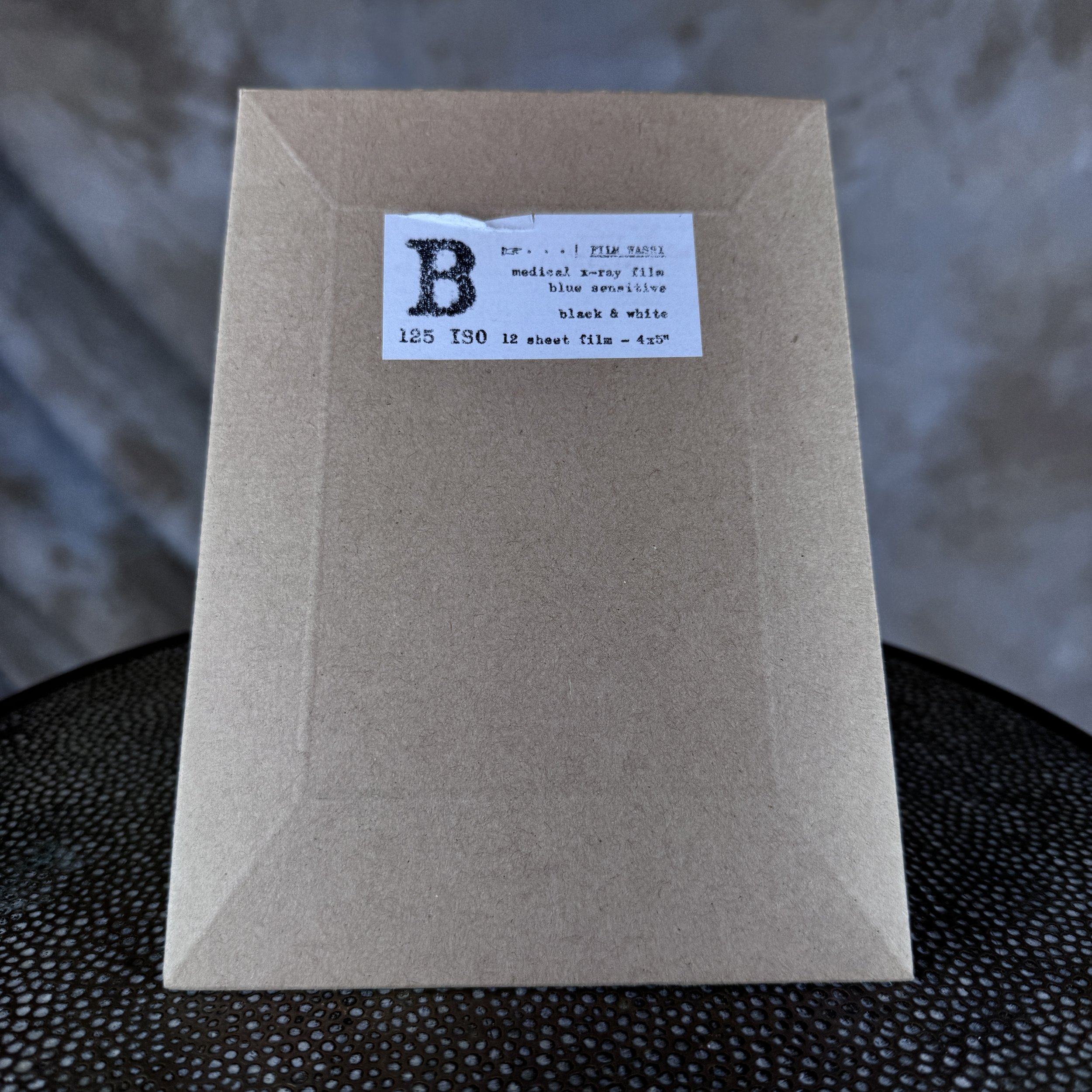 Washi B - 125 iso - 4x5 inch - 12 sheet