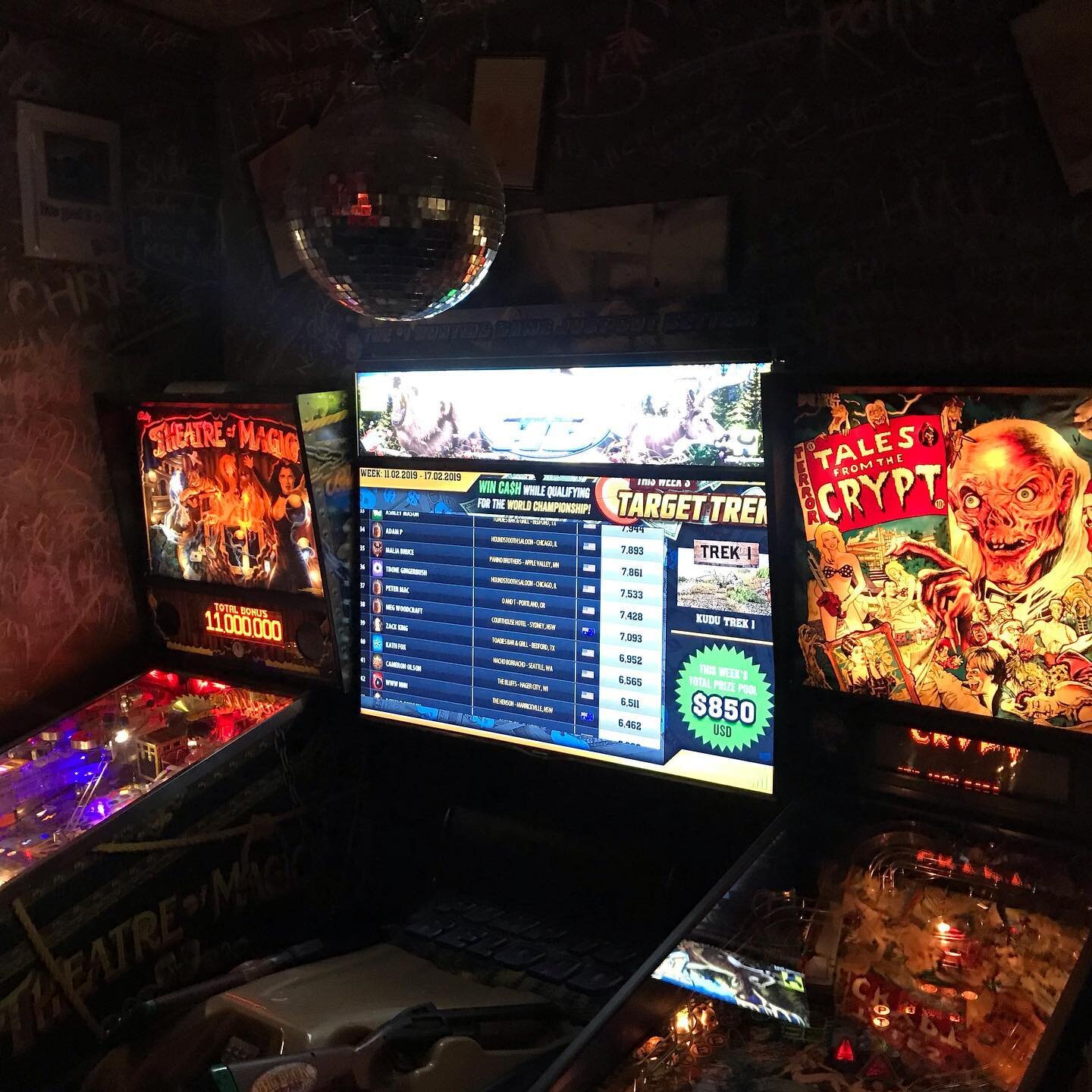 Next Tuesday at 7pm, come play some pinball with us, win cash, prizes, trophies and bar tabs from 7pm at the Dock Bar in Redfern - near Redfern station, celebrate Vivid and pinball - c u there.
https://www.vividsydney.com/link-to-vivid