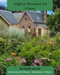 Botanical Art Classes at Highwic House (Wednesday mornings 18 Feb - 25 Mar)